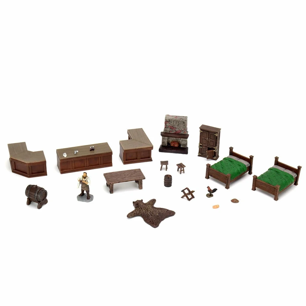 Wiz Kids LLC , Warlock Tiles: Accessory-Tavern , Accessory , Ages 14+