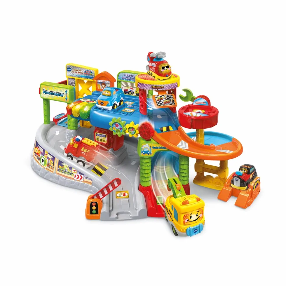 Vtech - Uniwersalne Interaktywne Bolds First Garage Tut, 80-512775, wielokolorowe