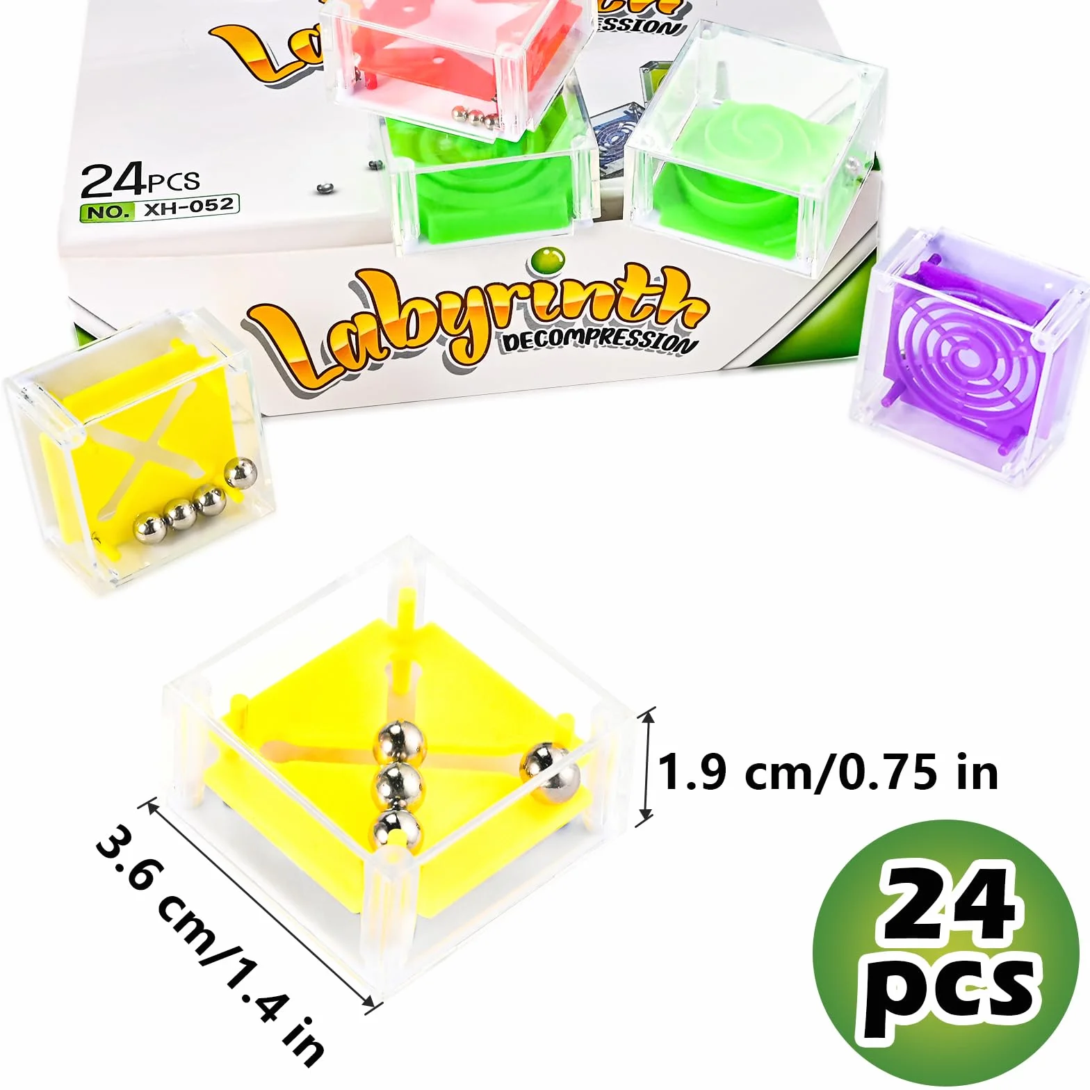 Faburo 24 sztuki gier cierpliwości, upominek na urodziny dziecka, mini gry logiczne dla dzieci od 3-9 lat i dorosłych, gra zręcznościowa
