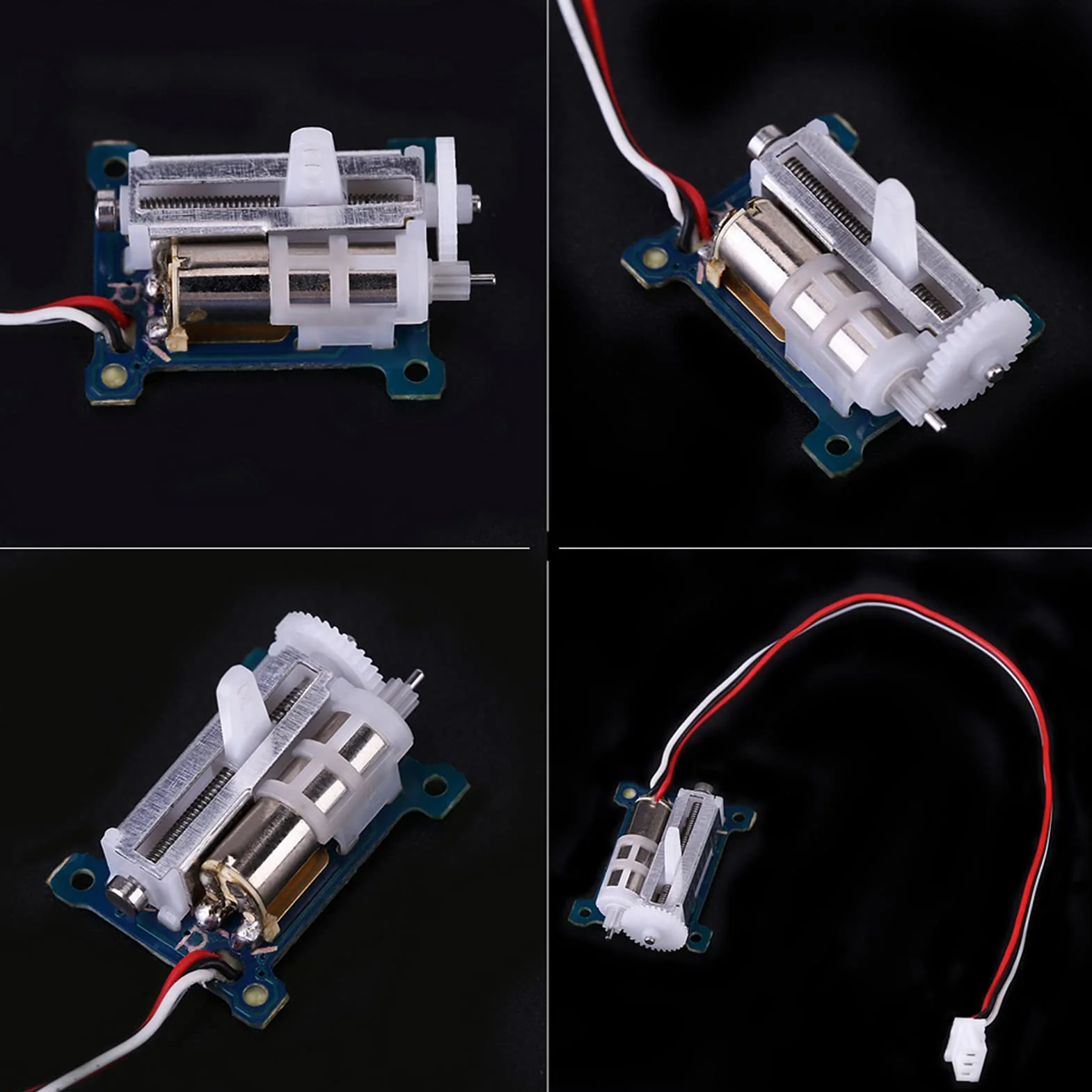 Serwo Liniowe Micro 1.5g, Cyfrowy Analogowy, 3.7V-5V, Siłownik Liniowy do Modeli Samolotów RC i Pojazdów, 15x20mm