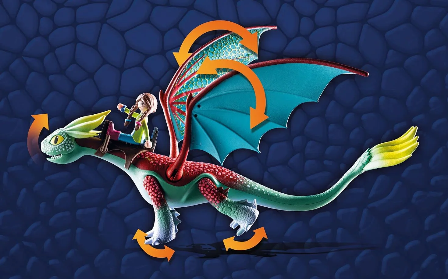 PLAYMOBIL Dragons: The Nine Realms 71083 Piórka i Alex, od 4 lat