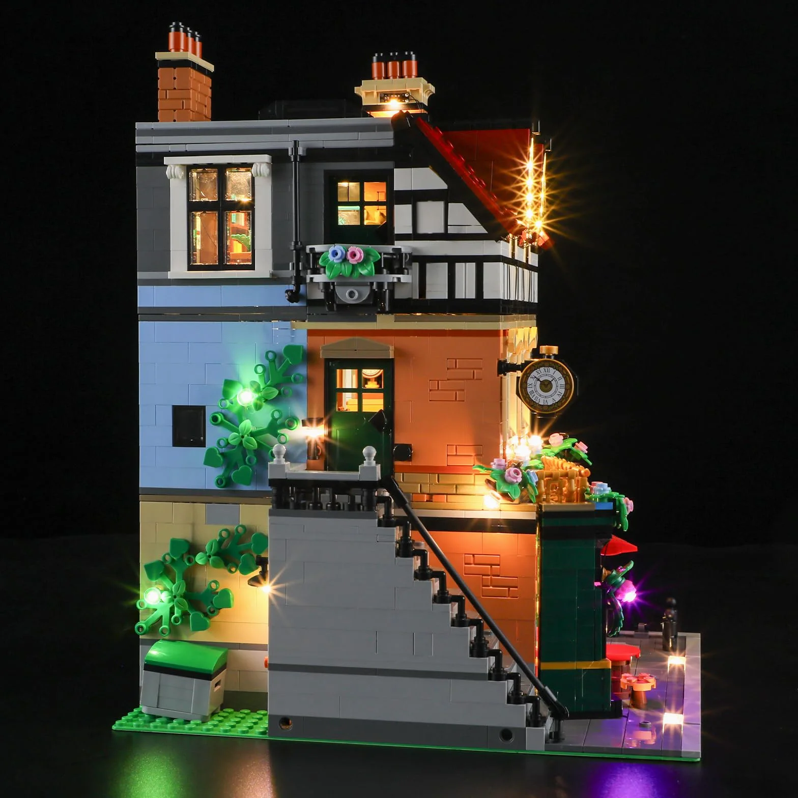 LIGHTAILING Zestaw lampek do LEO-10350 Budynek Tudor - NIE w zestawie