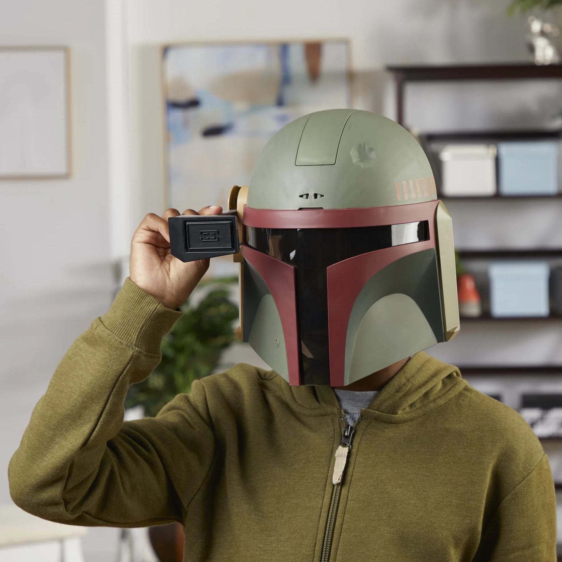 Star Wars Hasbro Star Wars Boby Fett Maska dla Dzieci, Wielokolorowy, Od 5 lat