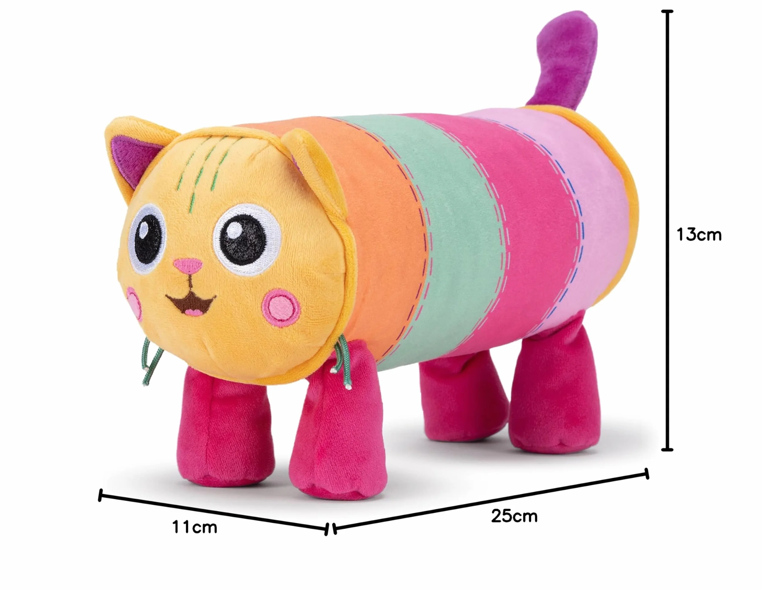 Posh Paws 50107 Dollhouse Gabby 25 cm Poduszka Kot Plush Soft Toy (10 cali)