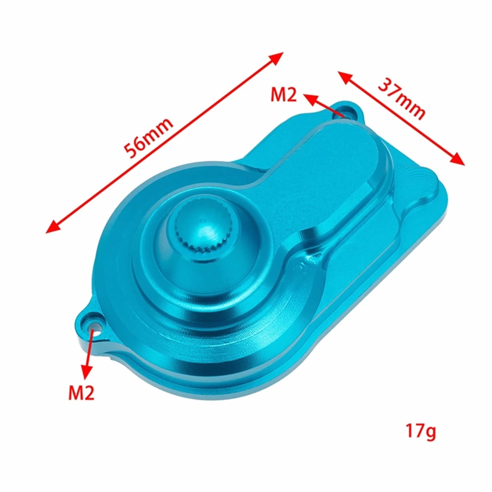 Zestaw metalowych części do modernizacji Zwrotnica Zestaw wahaczy zawieszenia, dla Losi, dla 1/18 Mini-T 2.0 2WD RC Truck Upgrade Parts Łącznik ramienia zawieszenia(Rot)