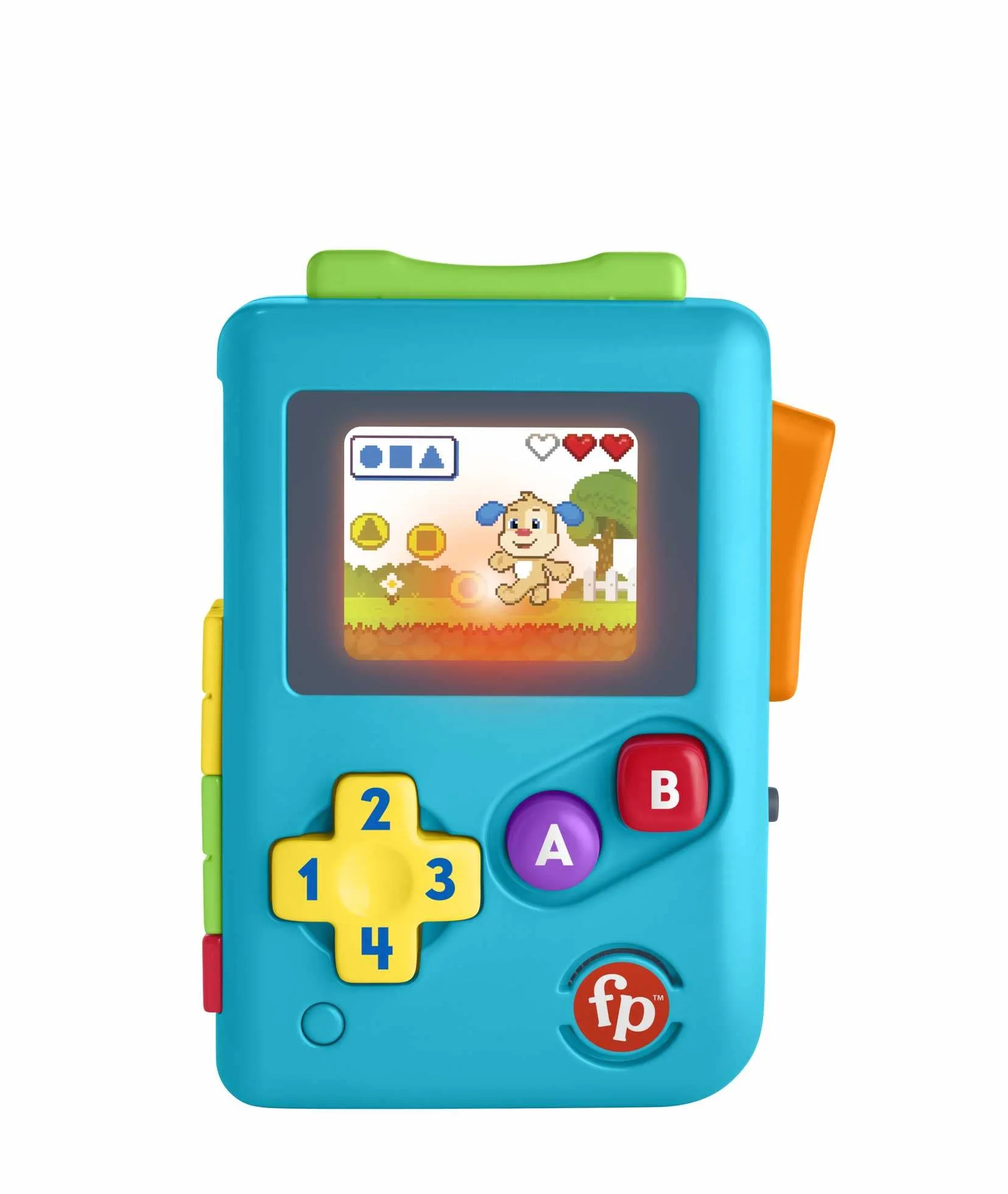 Fisher-Price Lil' Gamer, wersja: angielski, brytyjski; włoski; portugalski; hiszpański, kastylijski, HHX12