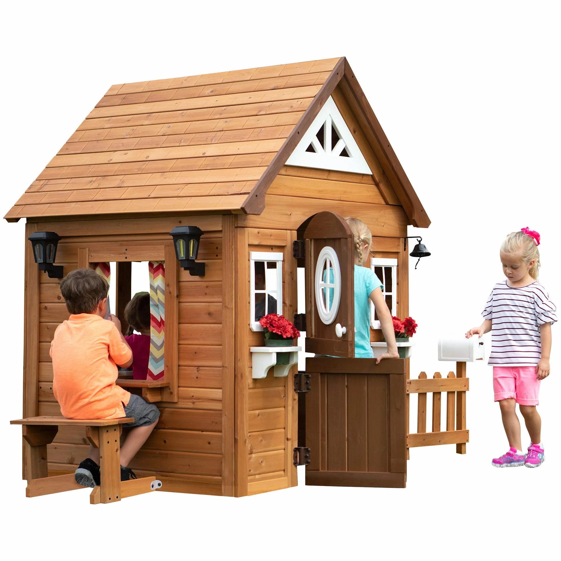 Backyard Discovery BYD6515 Aspen drewniany domek do zabawy