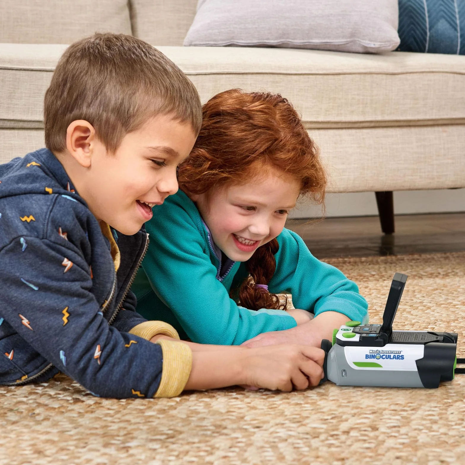 LeapFrog Magic Adventures Binoculars with Screen Capture Night Vision for Kids Ages 4+