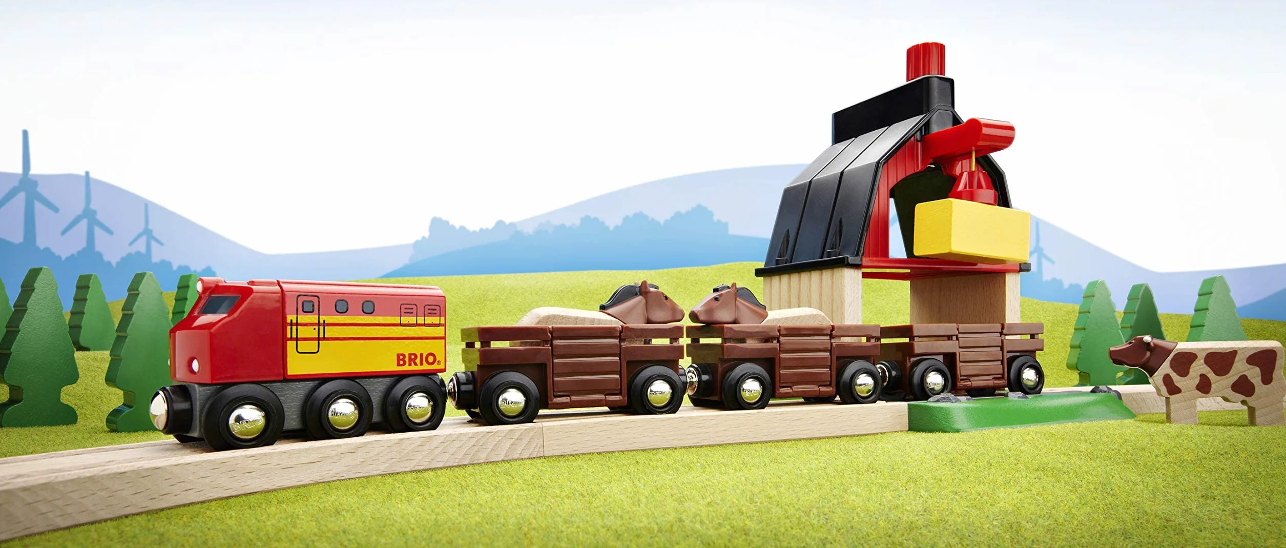 Brio 63371900 Farma (63371900) Bezpieczna Zabawka Dla Dzieci Powyżej 3 Lat