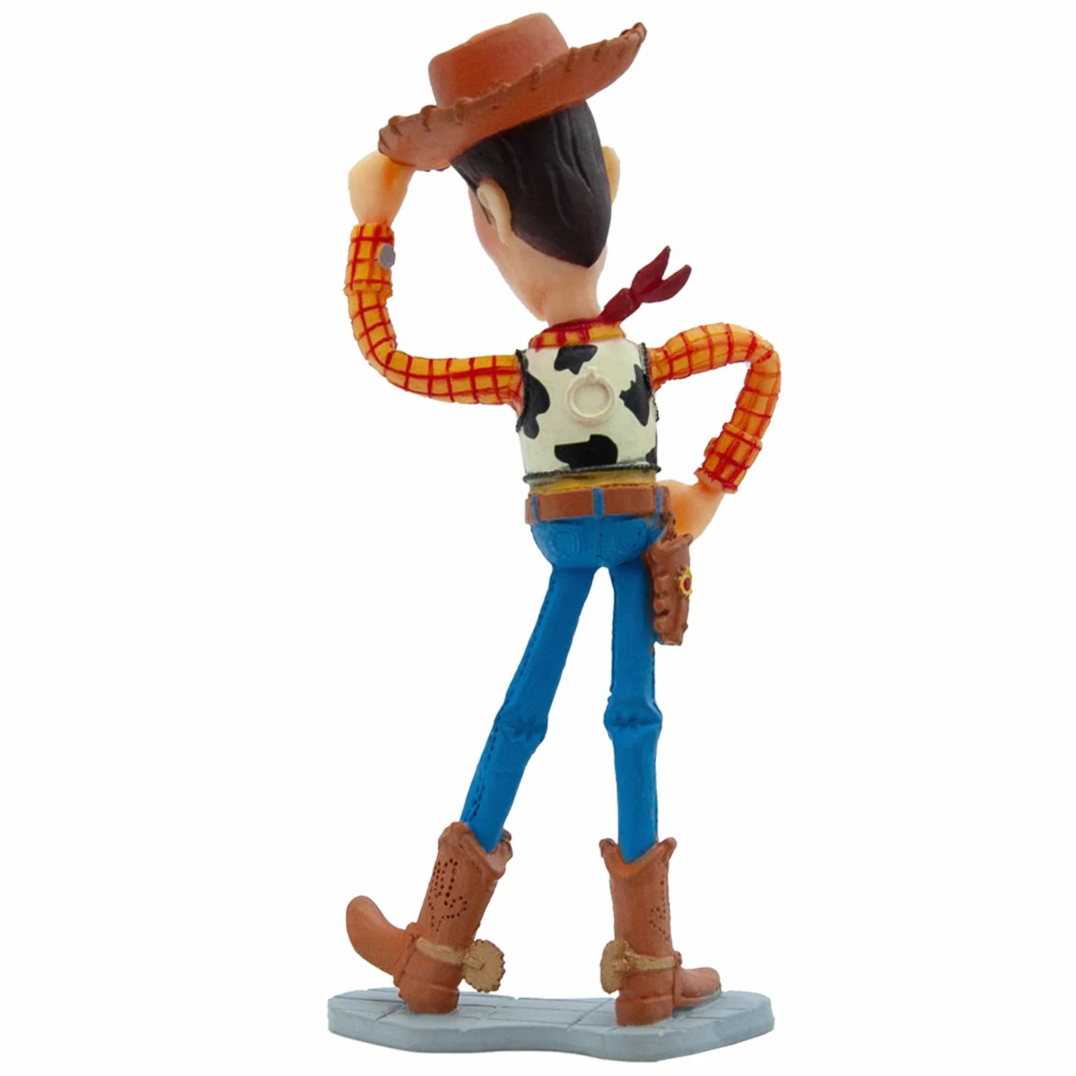 Bullyland 12761 - Figurka do zabawy Cowboy Woody z Disney Pixar Toy Story, ok. 10 cm, wierna w szczegóły, idealna jako mały prezent dla dzieci od 3 lat