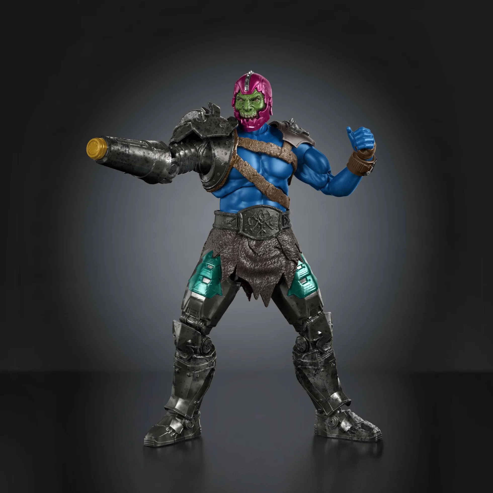 Masters of the Universe Chronicles Władcy Wszechświata Film 2026 Trap Jaw Żelaznoszczęki Figurka w skali 1:12, filmowy złoczyńca, hak na rękę, 30 punktów ruchu, zabawka dla dzieci 6+, JKJ27