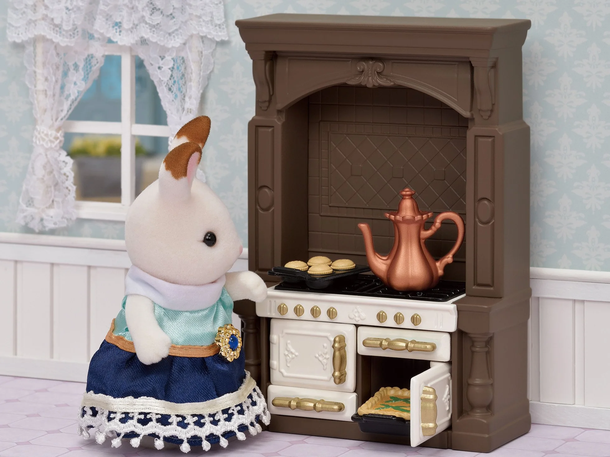 Sylvanian Families Gourmet zestaw kuchenny wielokolorowy