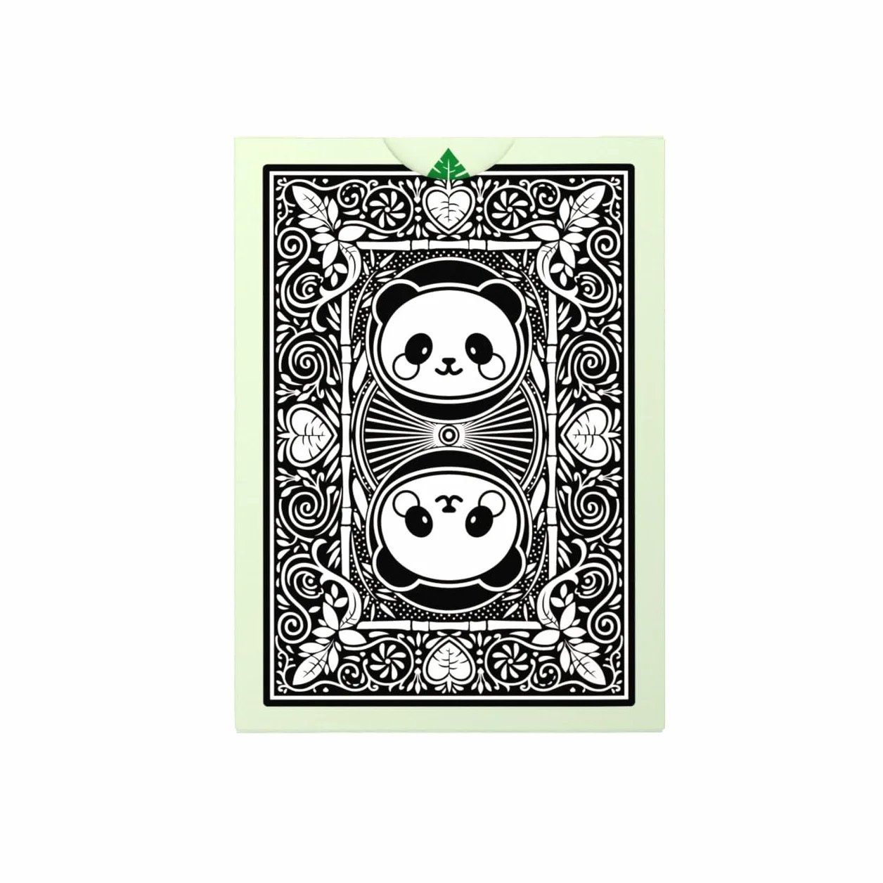 Bicycle Panda (Designer Spielkarten, Poker, Skat...)