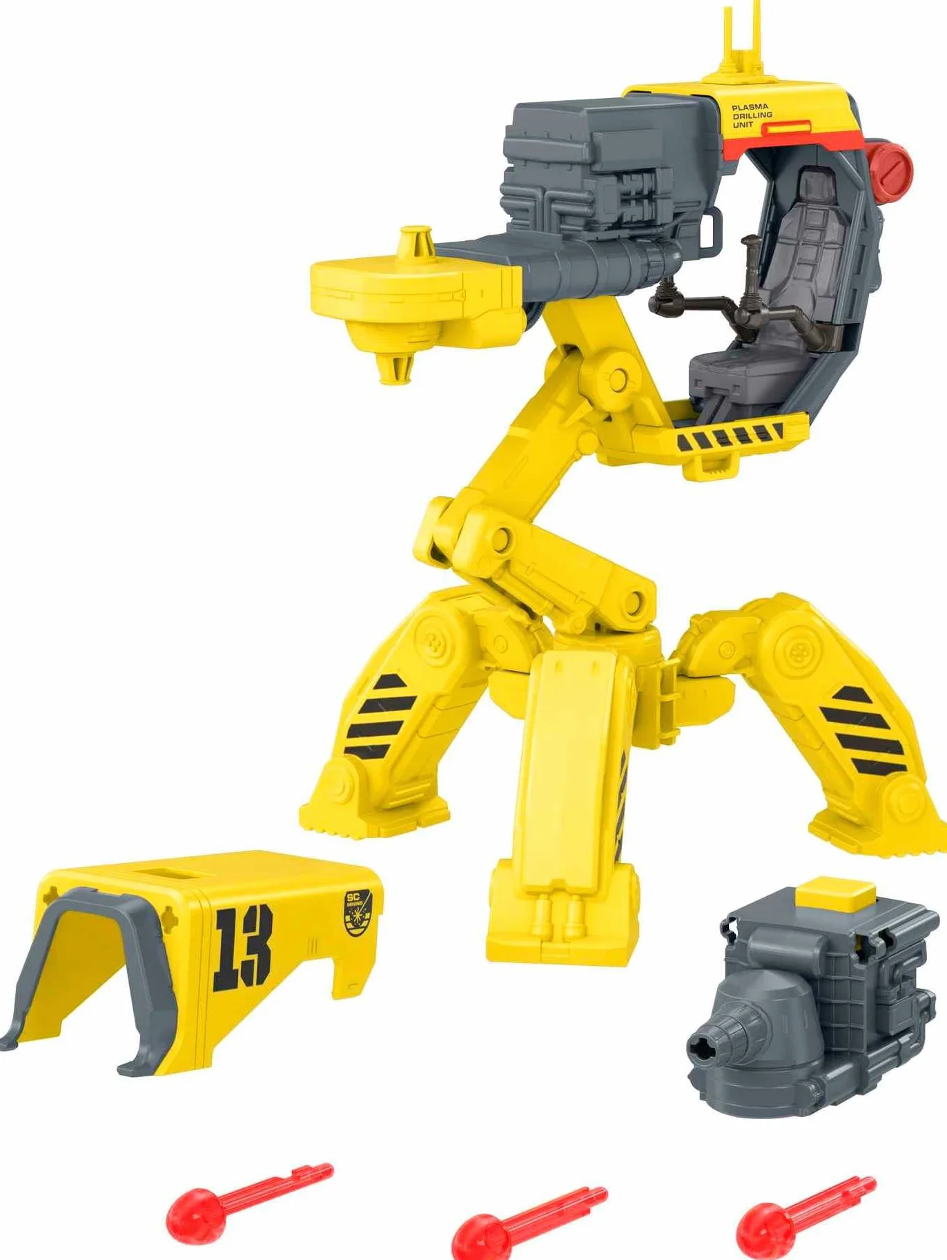 Disney Pixar Buzz Błyskawica Plasma Buzz L'Éclair, pojazd o długości 25 cm i wysokości 12,7 cm, do kolekcjonowania, zabawka dla dzieci, od 4 lat, HJK12