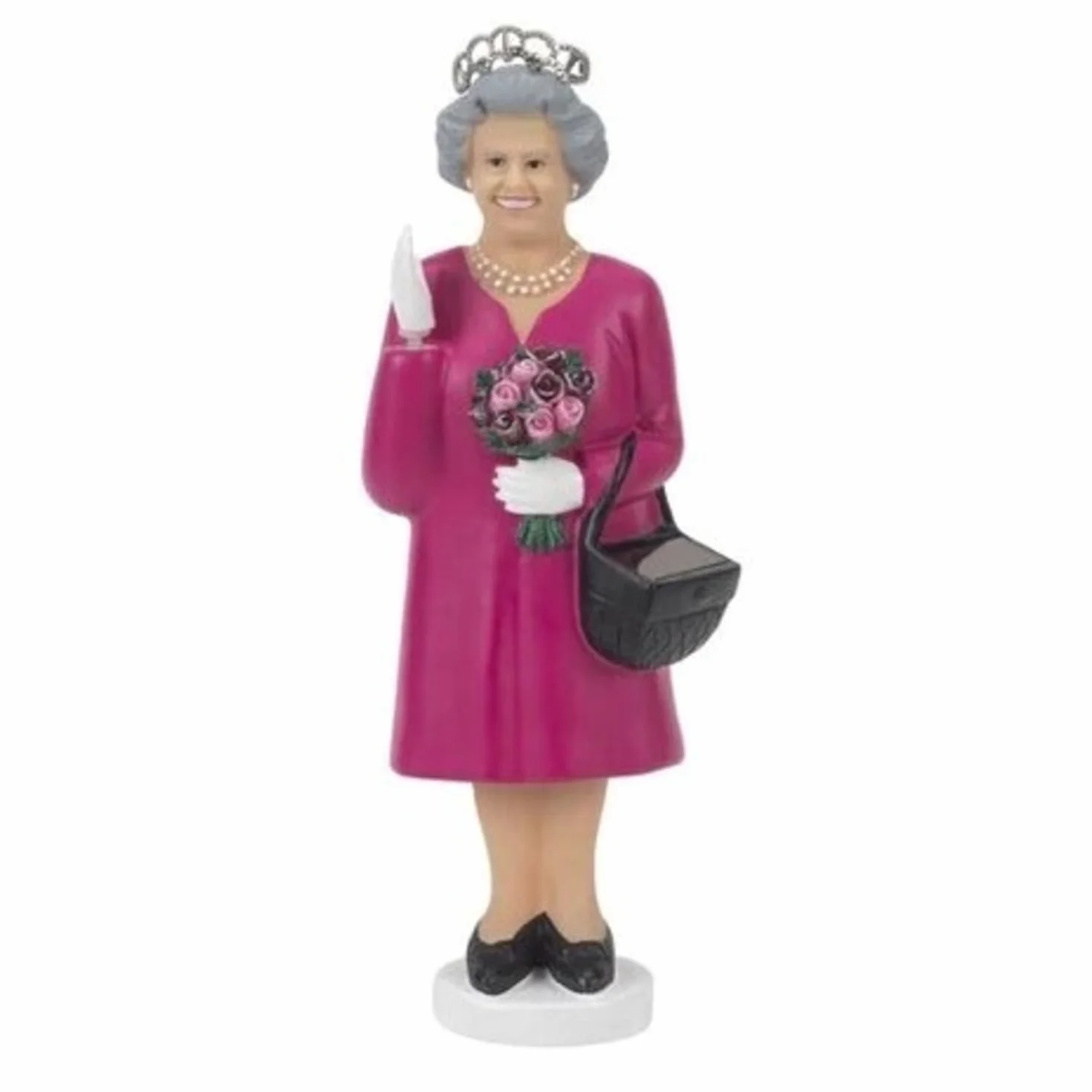 Mein Shop Jubilee Solar Queen Figurka z komiksu, różowa, jubileuszowa, królowa słoneczna, 16,5 x 6,5 x 17 cm, porcelana