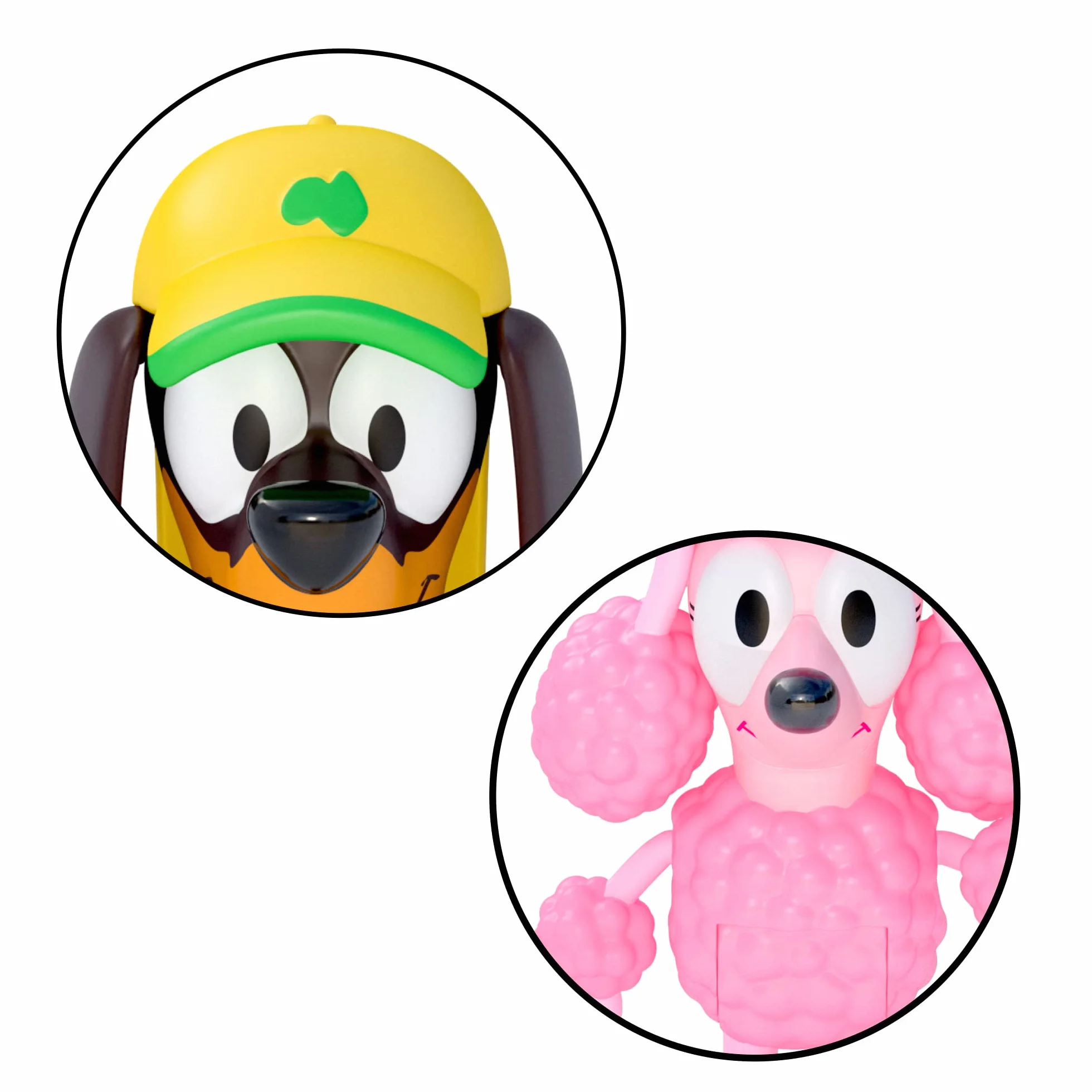 BlueY Giochi Preziosi Friends Pack, zestaw 4 przegubowych postaci i Friends Snickers, Honey i Coco, jak w telewizji, dla dzieci od 3 lat, BLY01200, wielokolorowy