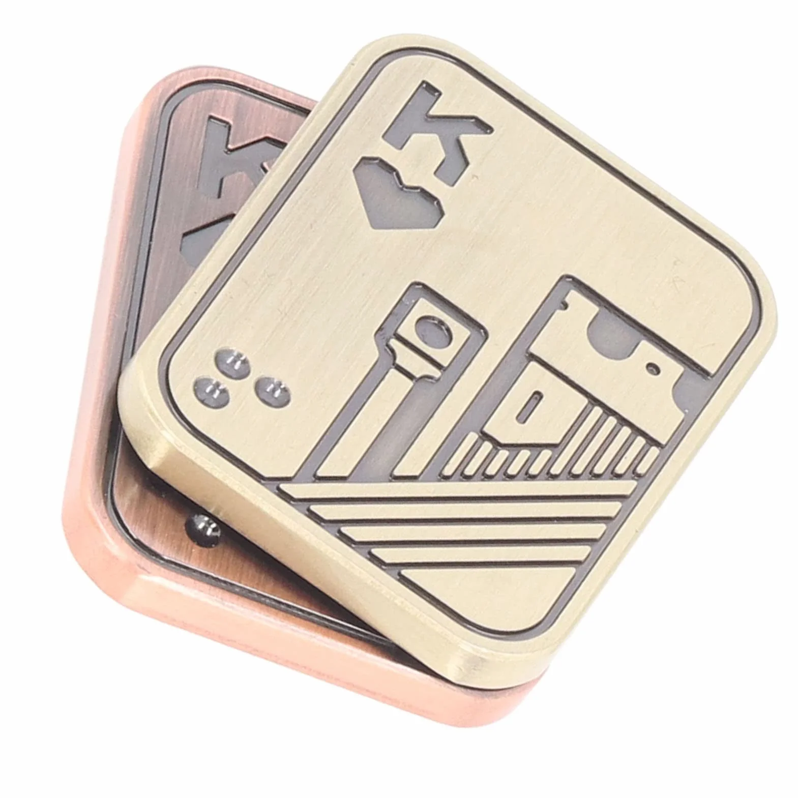 Fidget Slider Toy Metal Poker EDC Adult Fidget ADHD Autyzm Zabawki Czujnik Lęk Stres Relief Biuro Prezenty