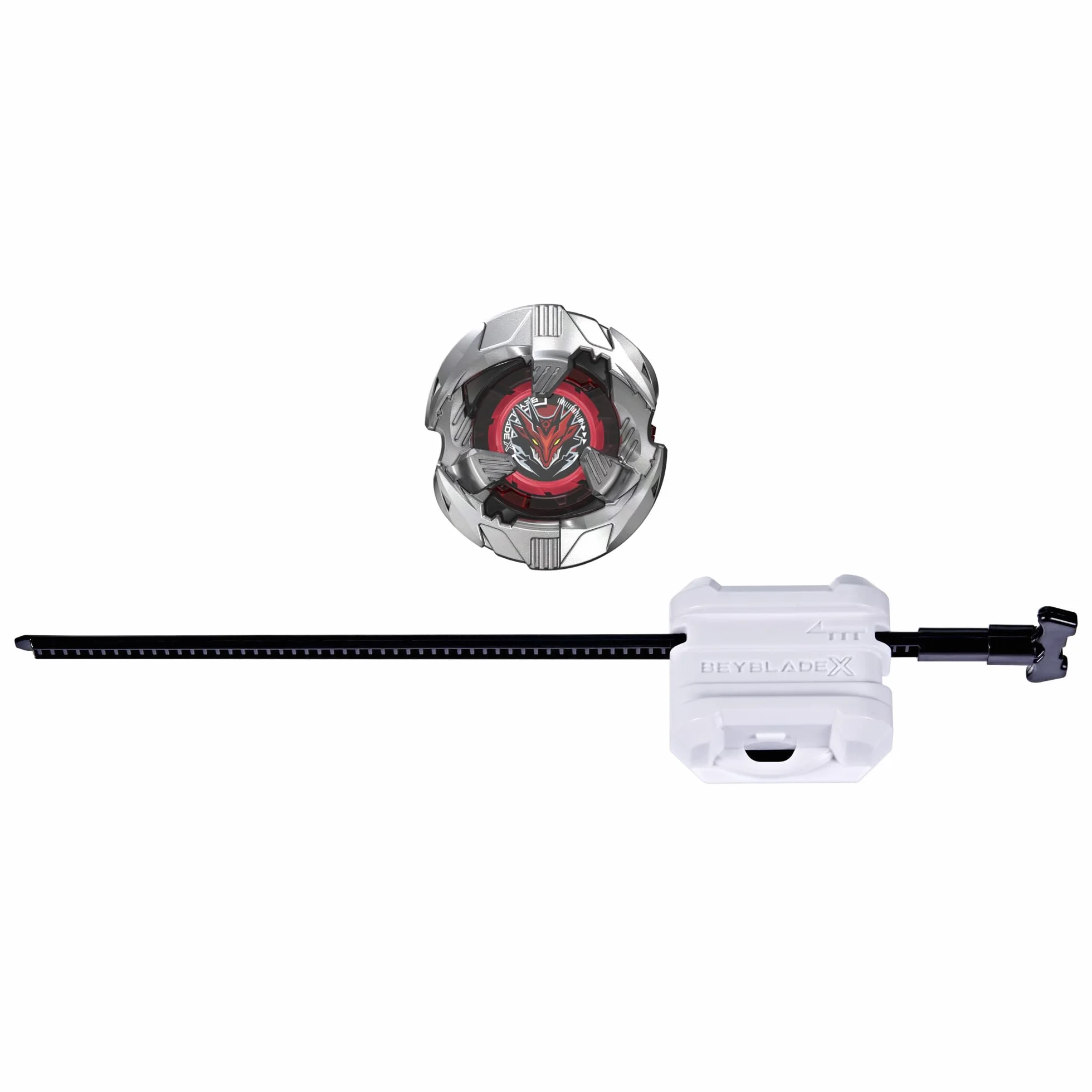 Pakiet startowy Beyblade X Shelter Drake 7-80GP BX, bączek i wyrzutnia