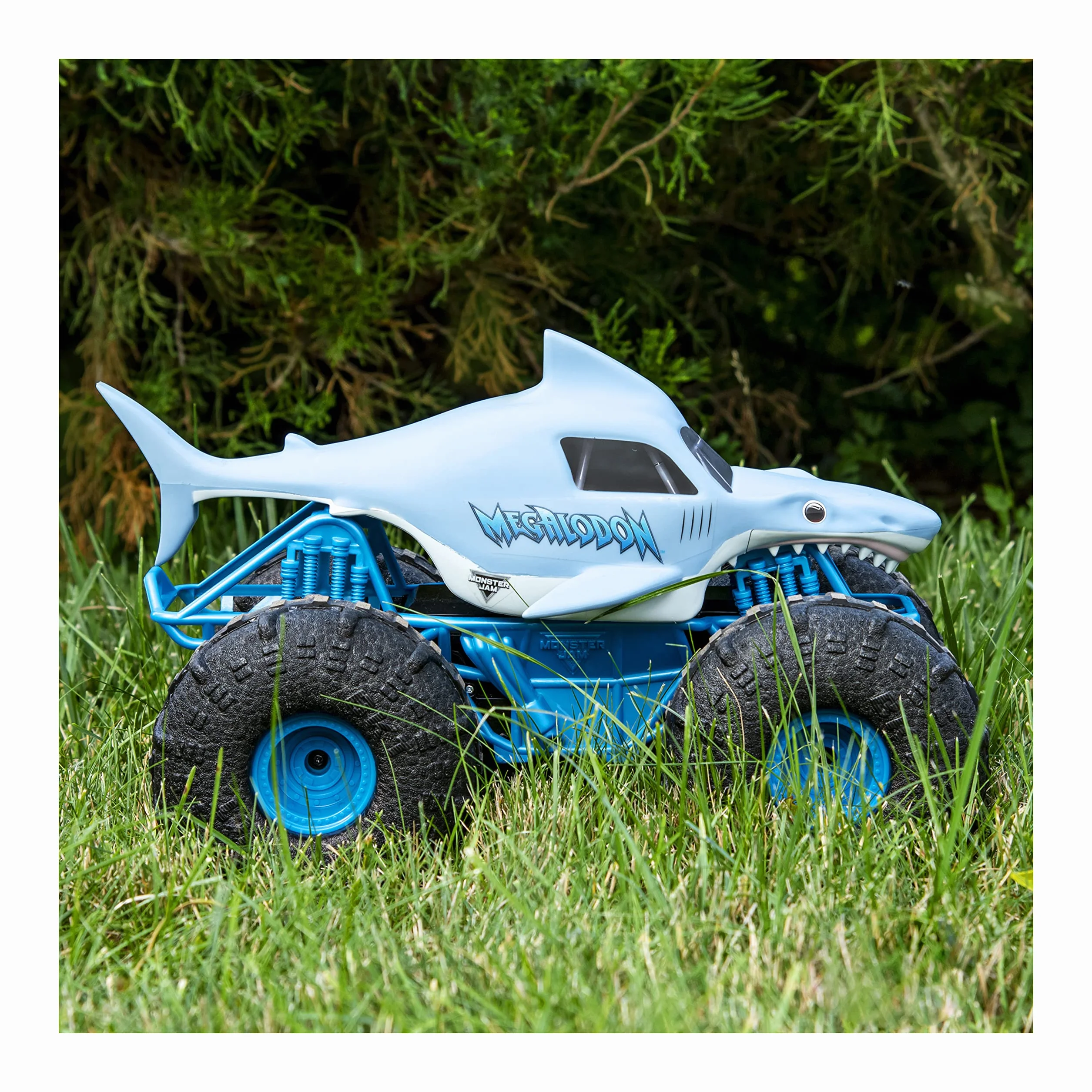 Monster Jam 6056227 Megalodon Storm Zdalnie Sterowany Pojazd, Wielokolorowy, Skala 1:15