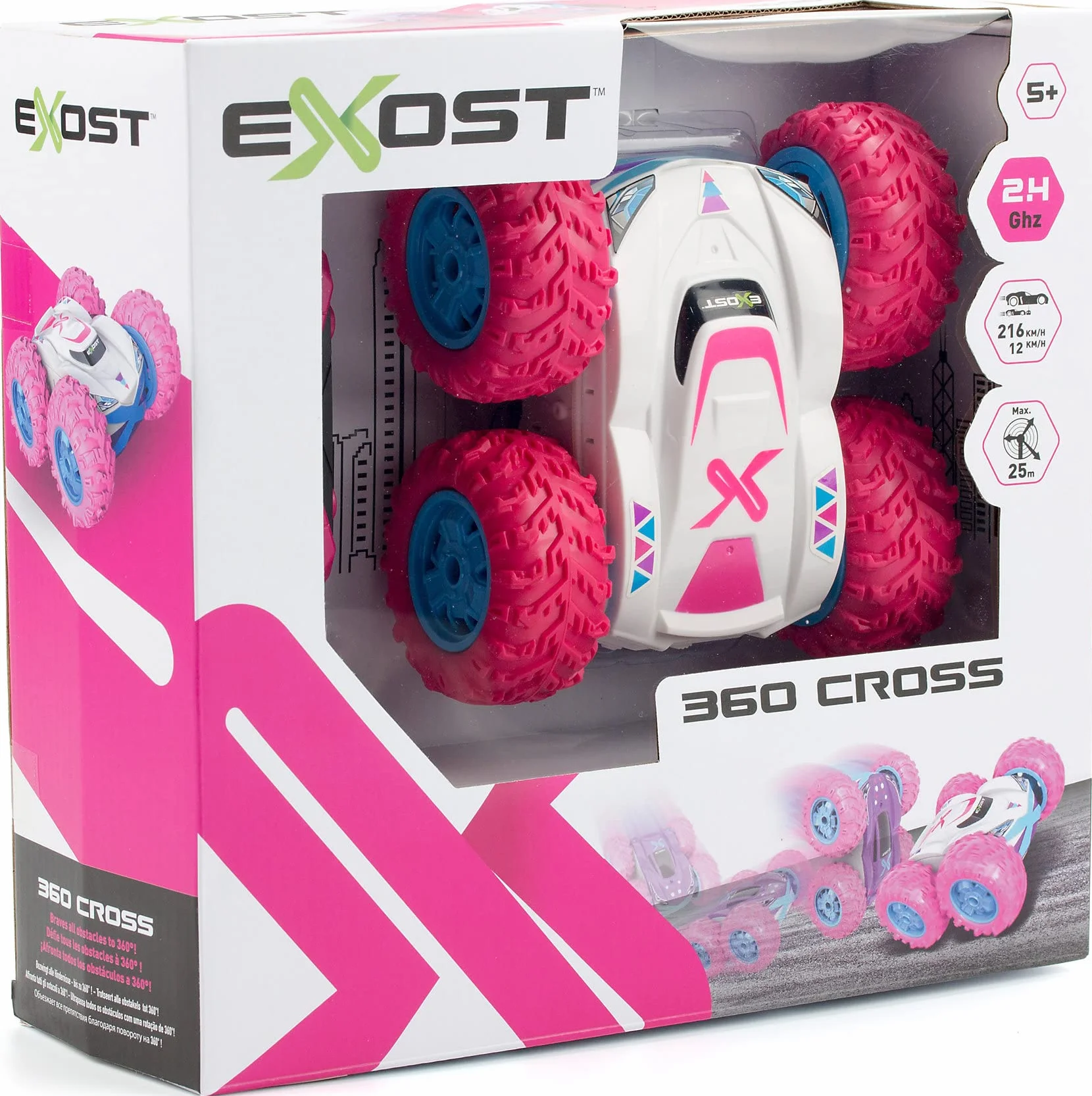 Exost 360 CROSS ROSE Zdalnie Sterowany Pojazd, Wielokolorowy, Od 5 lat