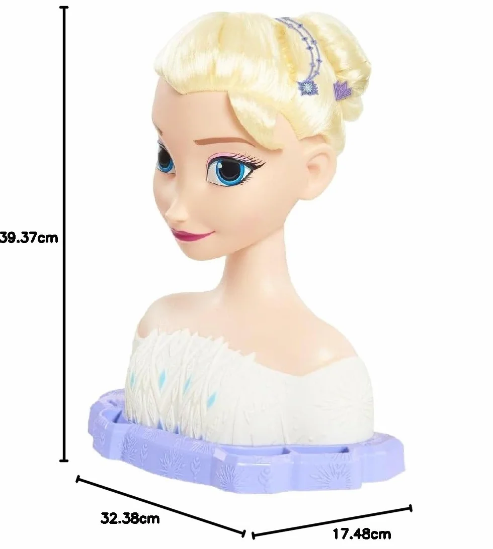 Disney’s Frozen 2 Deluxe Elsa the Snow Queen Styling Head, 17-pieces