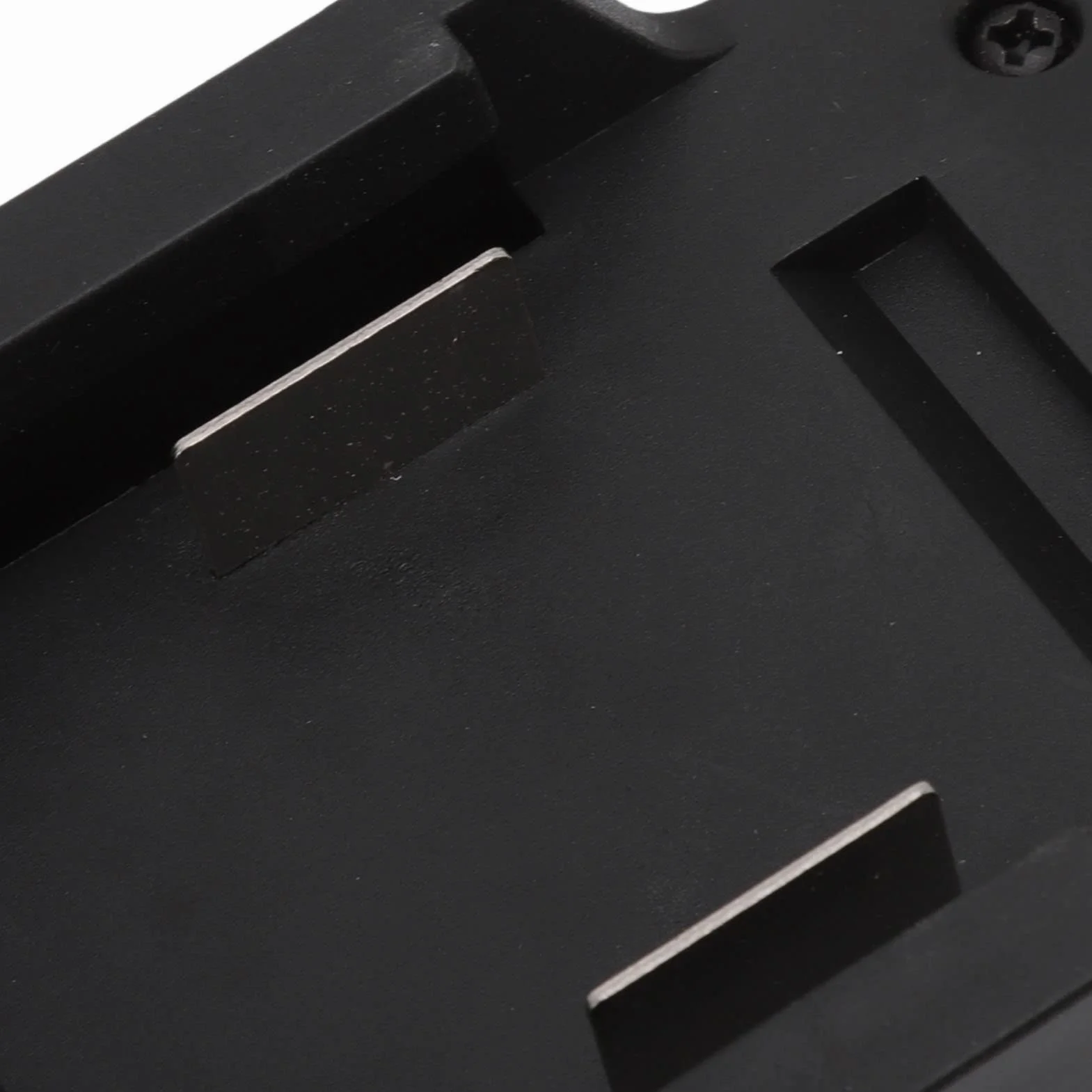 Adapter Akumulatora 18V na 20V do Elektronarzędzi z Zabezpieczeniem przed Zwarciem, Konwerter ABS Czarny Kompatybilny z Różnymi Markami
