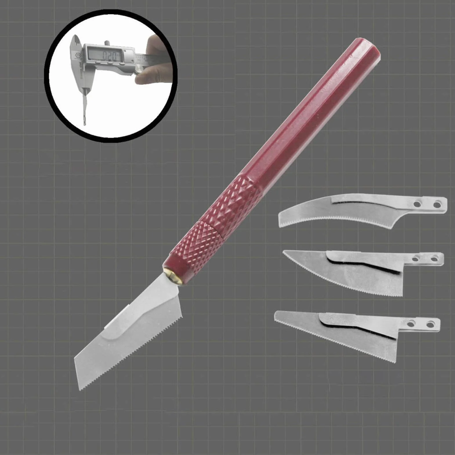 Zestaw pilarek ręcznych do modelarstwa, do modelowania, narzędzia rzemieślnicze, zestaw pił ręcznych - Hobby Craft Saw zestaw narzędzi do metalu z 4 nożami do majsterkowania do ręcznego cięcia