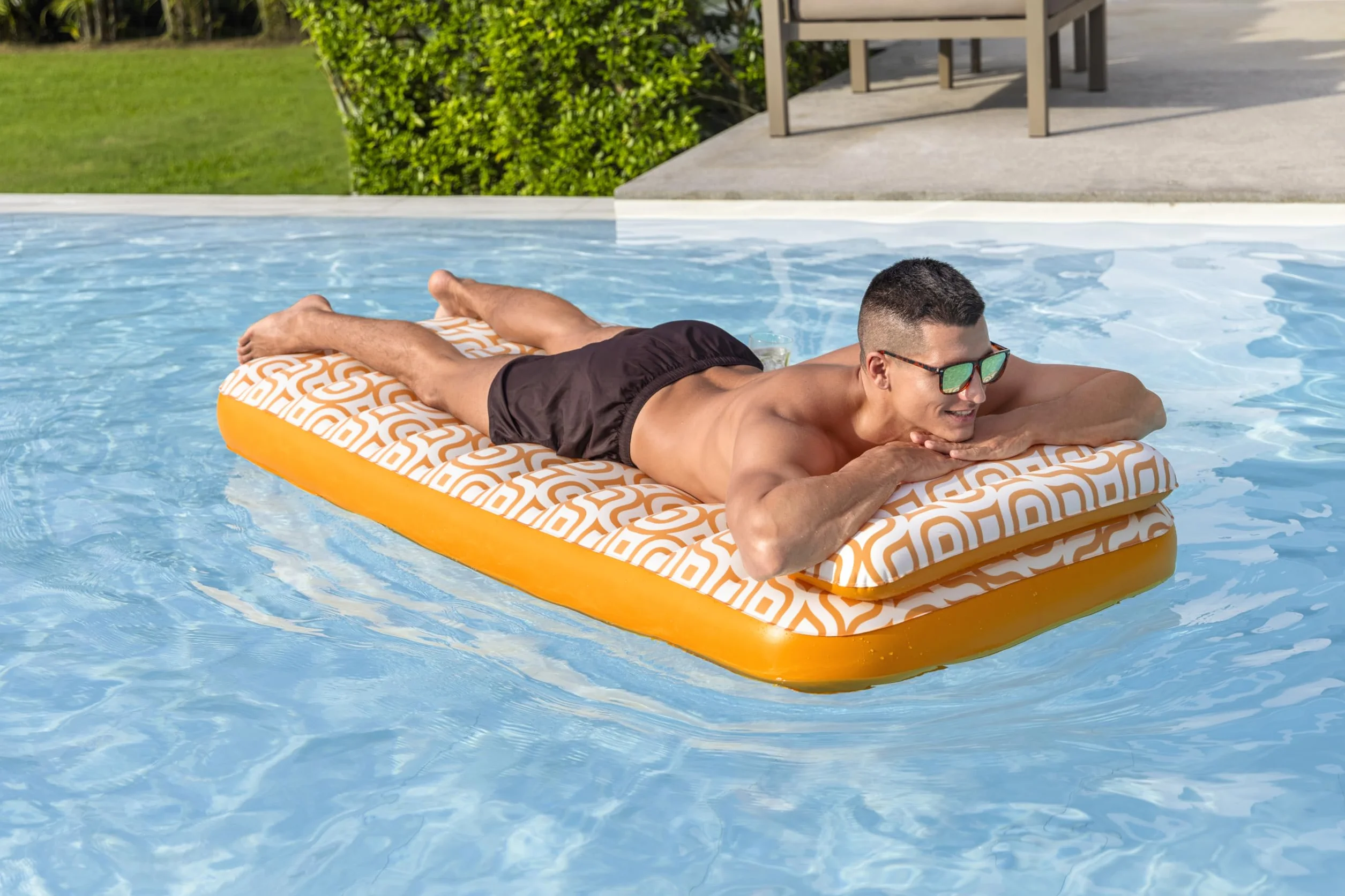 Bestway mata pływająca 1,83 m x 84 cm komfortowa pluszowa
