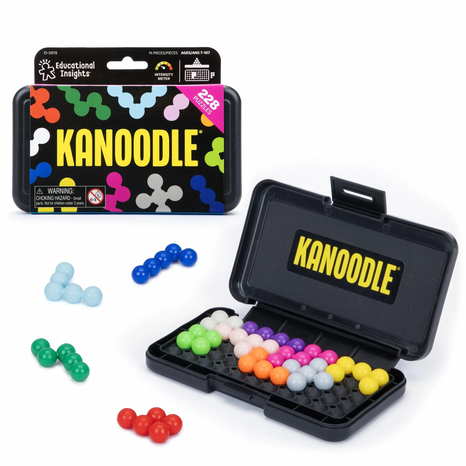 Educational Insights Kanoodle Gra Logiczna, Wielokolorowy, Od 7 Lat