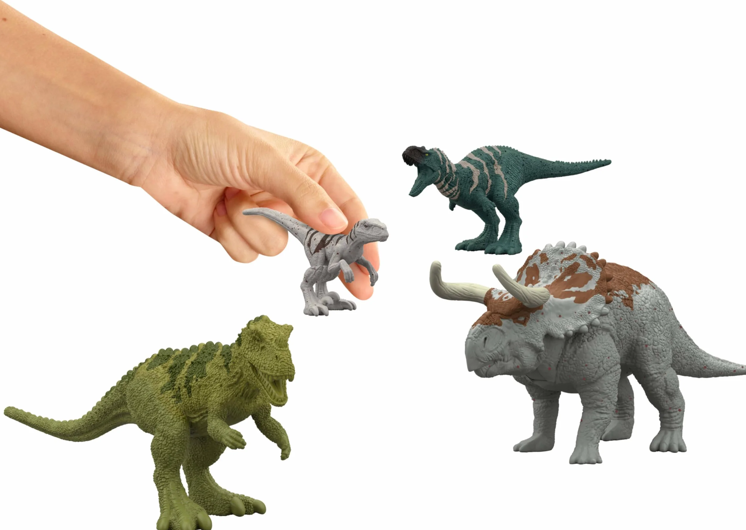 Mattel Jurassic World: teoria chaosu 2024 świąteczny kalendarz adwentowy z odliczaniem 24 dni, 30 zabawkowych niespodzianek związanych z dinozaurami, 20 mini dinozaurów, 1 człowiek, 9 sztuk ogrodzenia