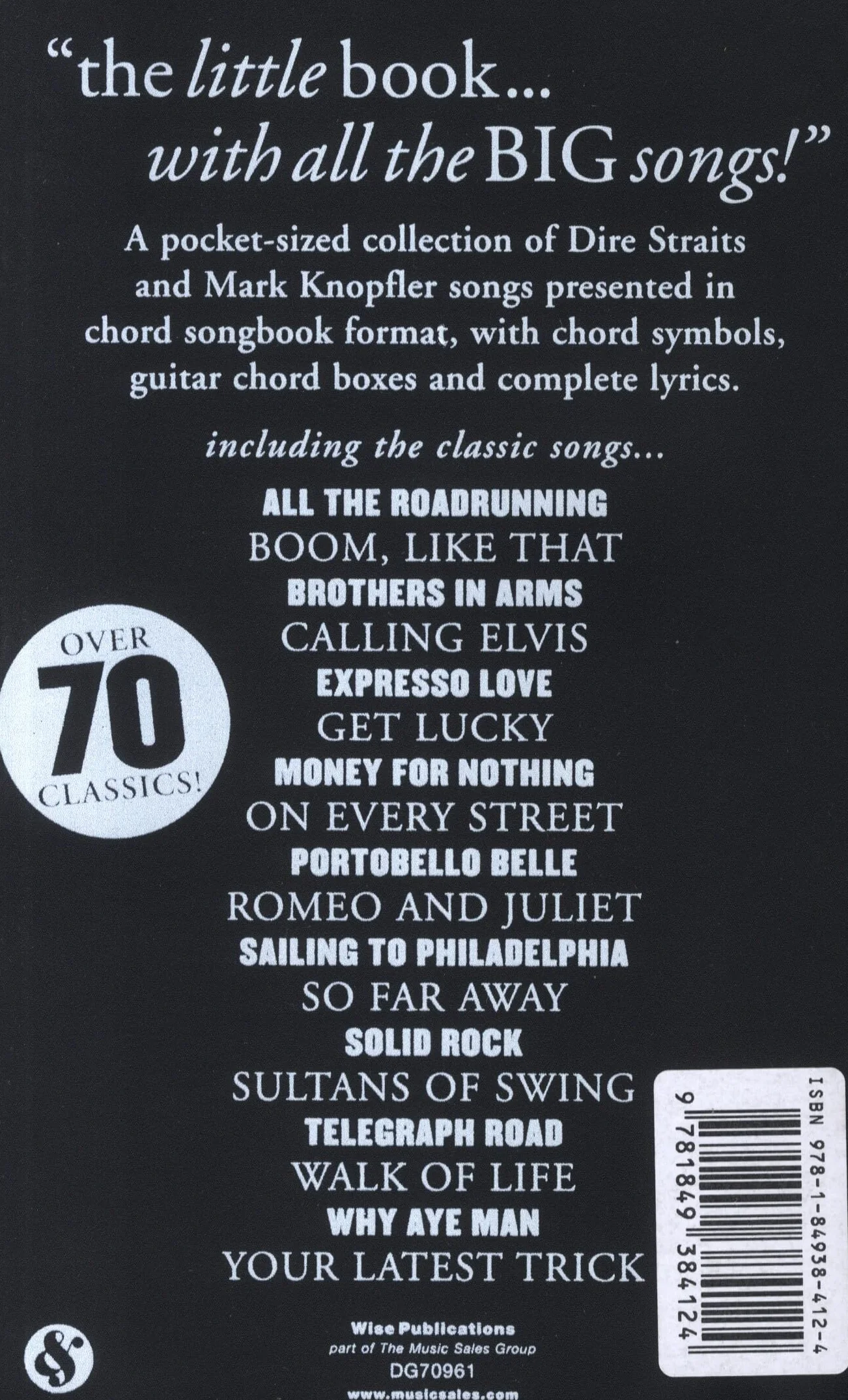 The little black songbook: dire straits and mark knopfler: Dire Straits M.Knopfler