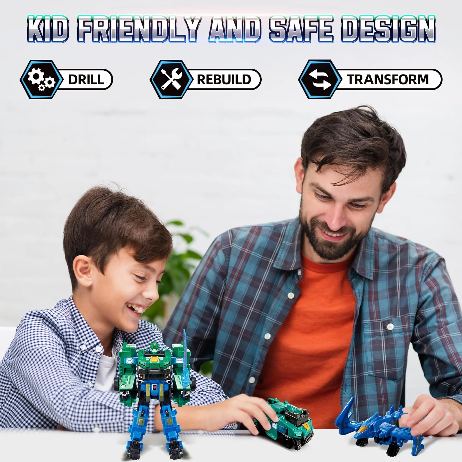QUANTUM HEROES DINOSTER Simple Fusion Robot - Stego Blast Wing