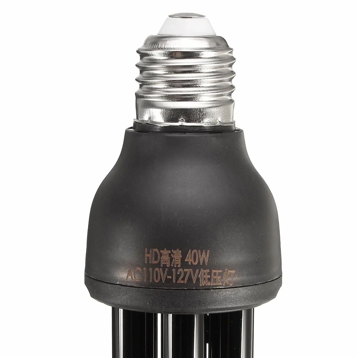MASUNN E27 15/20/40 W czarna sterylizator UV żarówka fioletowa zabijająca zarazki moc sceniczna AC 110-127 V - 20 W