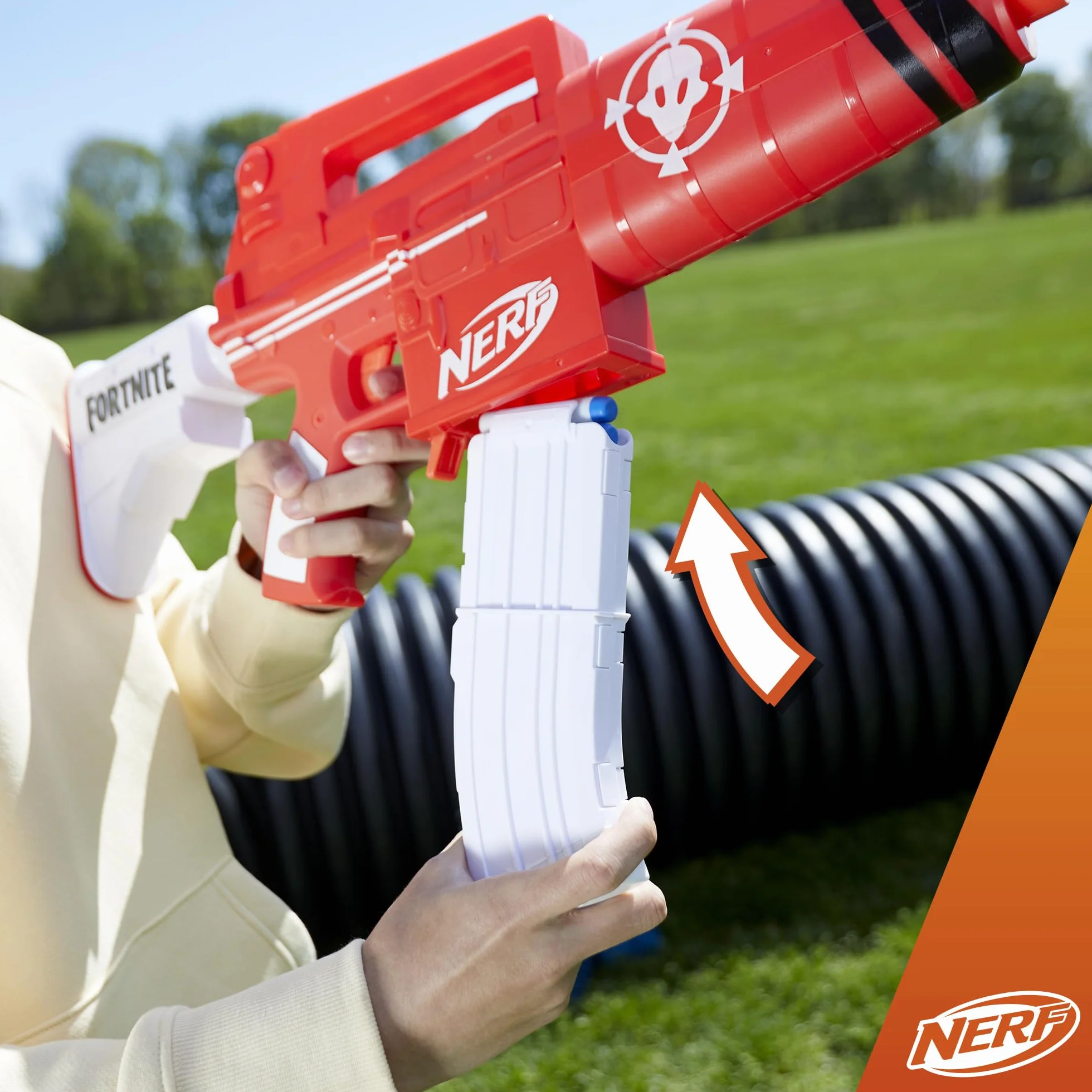 NERF Zautomatyzowana wyrzutnia strzałek Nerf Fortnite Insightful