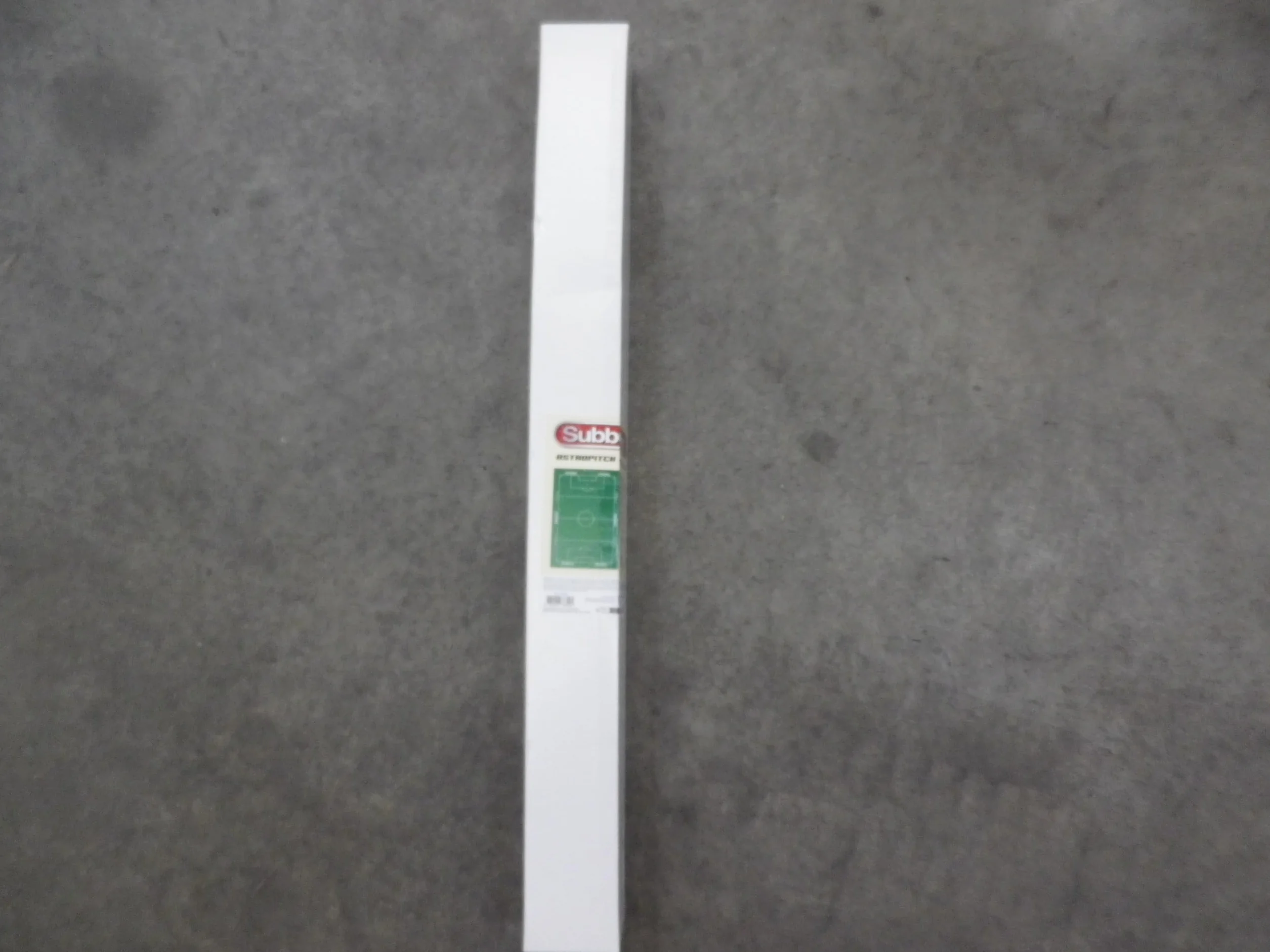 Megableu - Subbuteo ASTROPITCH - Luksusowa antypoślizgowa gumowa mata 142 x 96 cm - do piłkarskich boisk piłkarskich Subbuteo - kompatybilna wersja FFF, PSG, Om i Champions League - od 6 lat