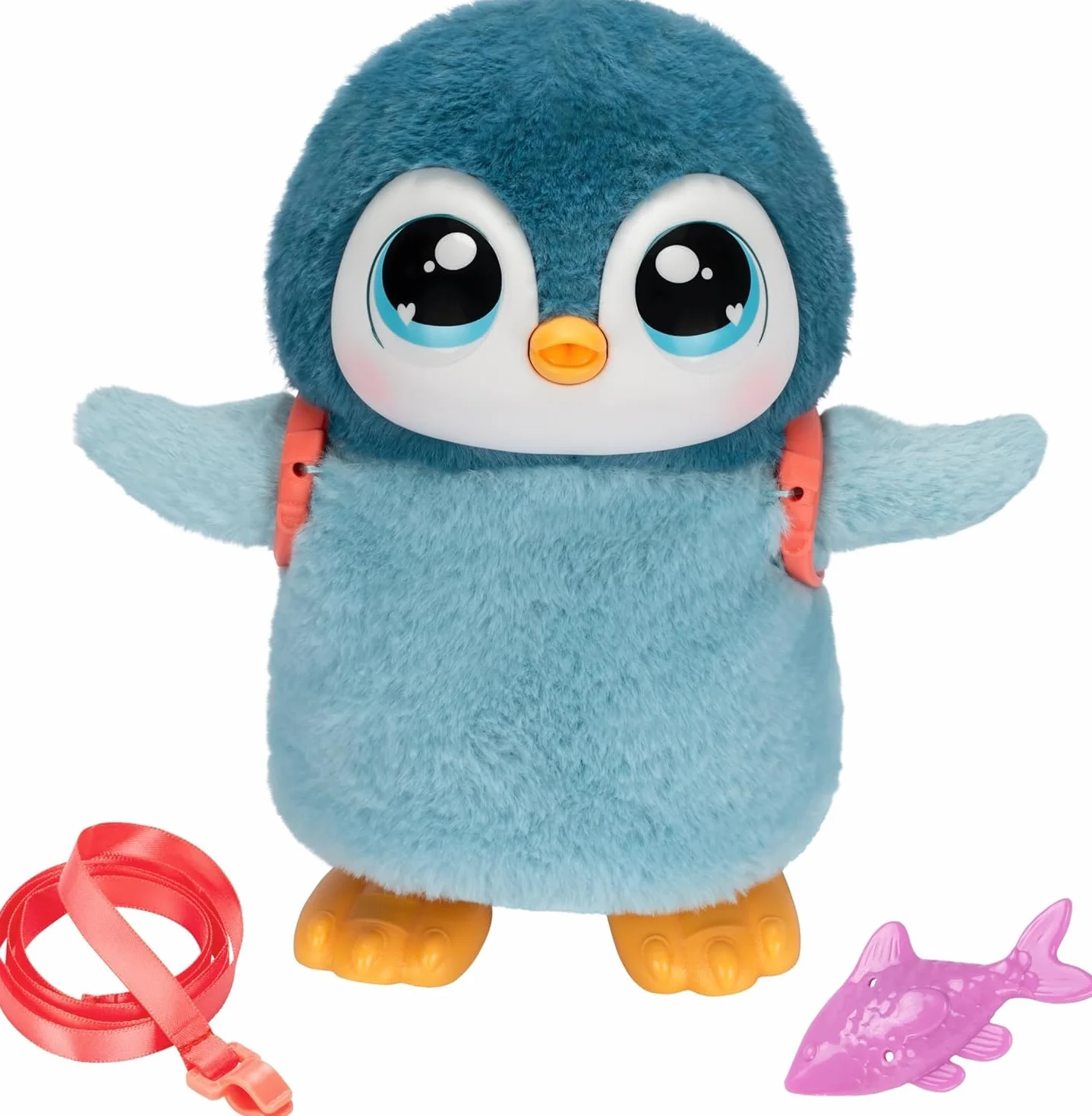 Little Live Pets My Walking Penguin Waddles | Cuddly Interactive Penguin That Runs, Dances and Flutters with Wings Over 25 Sounds & Reactions Batteries Included Ages 5+