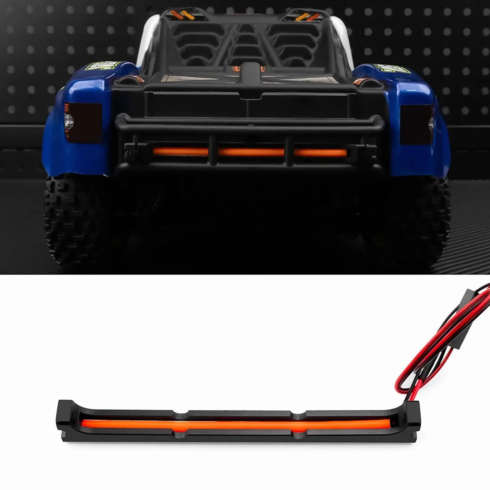 1/14 RC wyścigi samochodowe przednie i tylne światła zestawy lamp do ARRMA 1/14 Mojave GROM RC części do ulepszenia samochodu