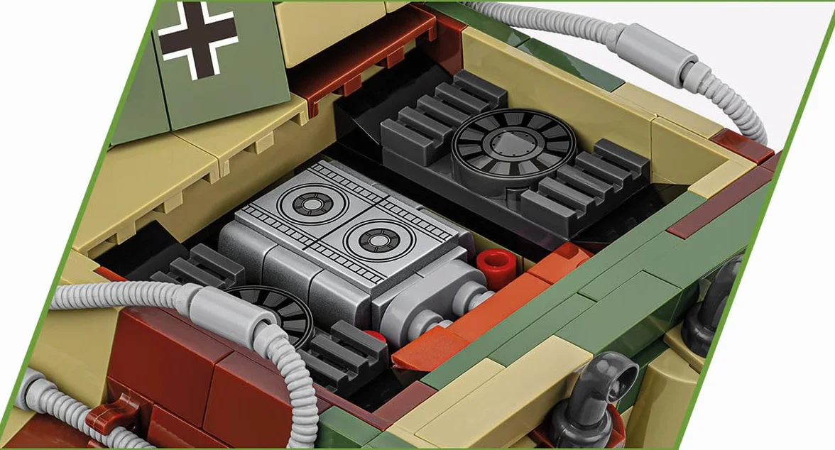 COBI -3113 Panzer Vi Konigstiger (Tiger II)