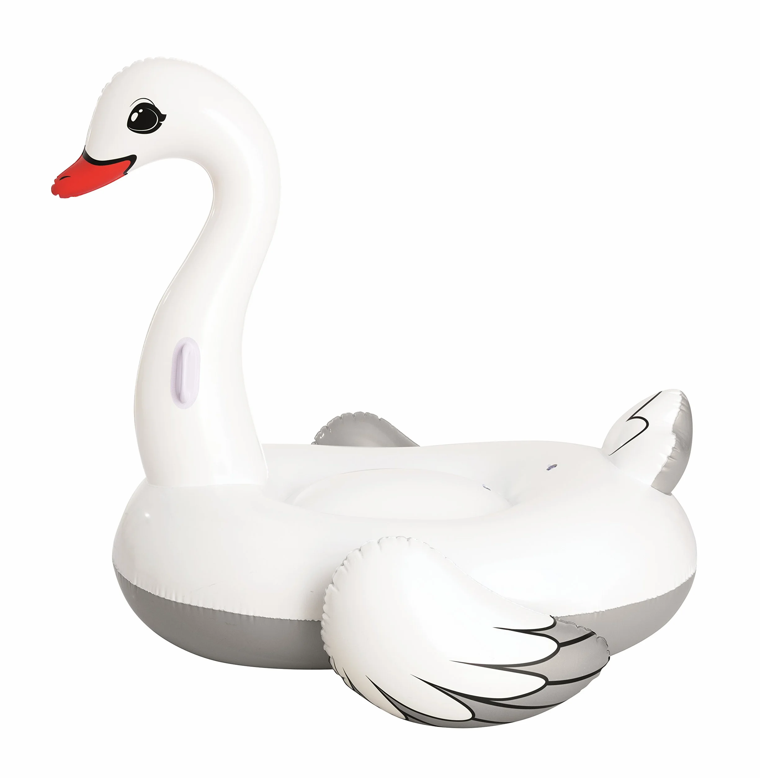 Bestway 4111 Supersized Swan Rider pływający zwierzak, 196 x 174 cm