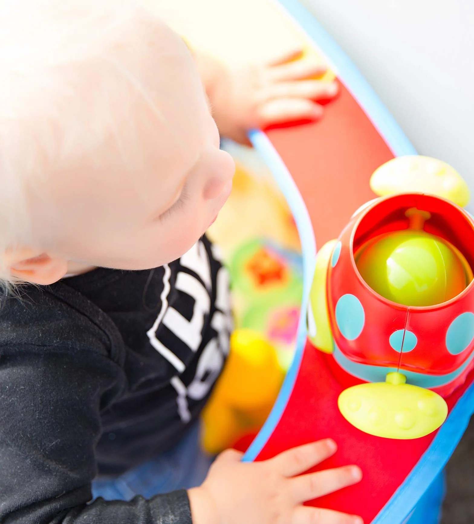 Playgro Pop Up Baby Ball Pit, 6 miesięcy i więcej, siłownia do aktywności pop and drop ball, wielokolorowa, 40175
