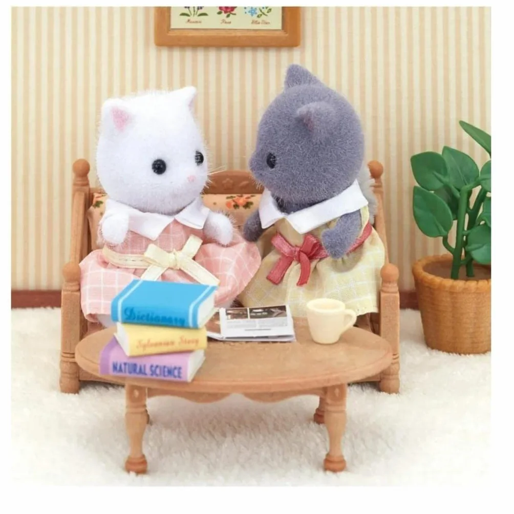 Sylvanian Families Rodzina Kotów Perskich Zestaw do Zabawy, Wielokolorowy, od 3 lat