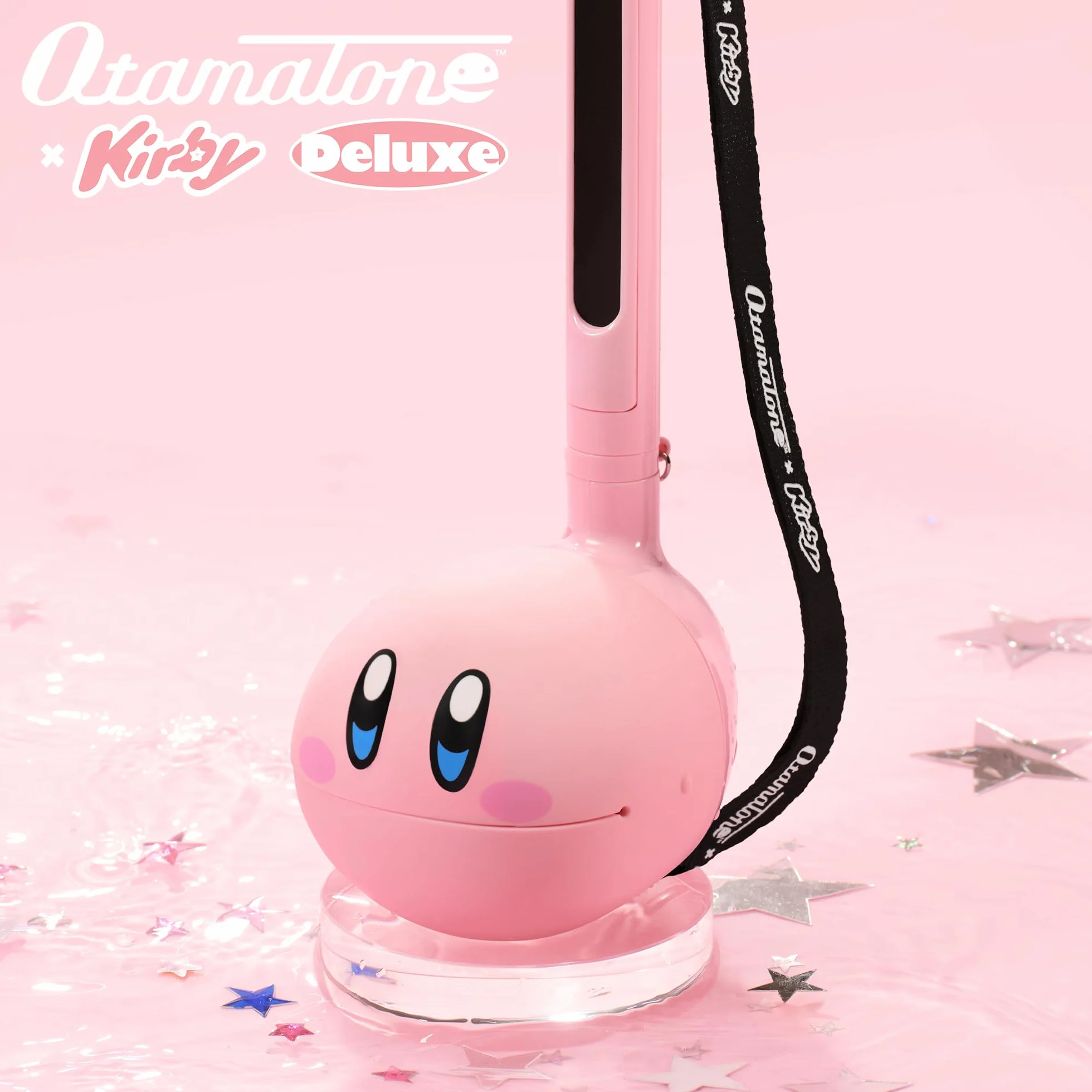 Otamatone Deluxe Kirby Japoński elektroniczny instrument muzyczny syntezator dotykowy