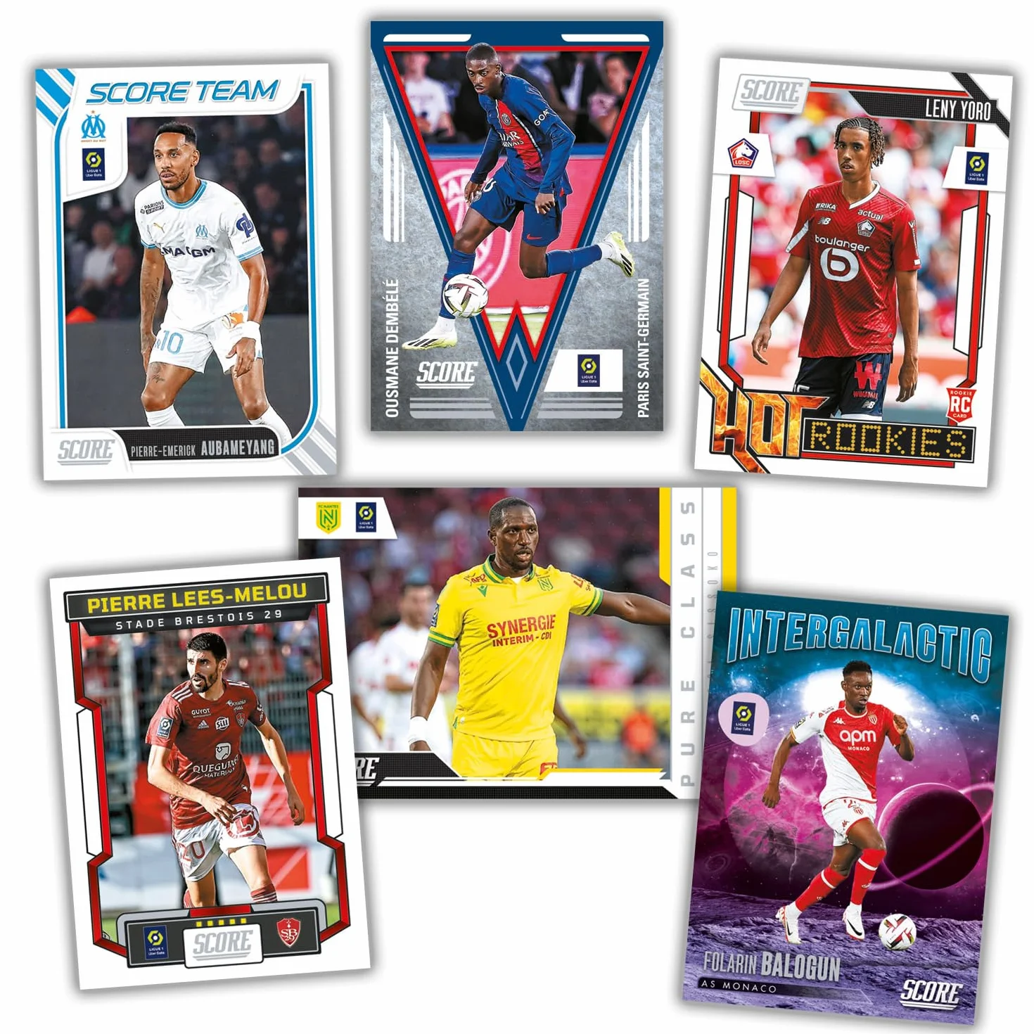 Panini SC Score Trading Cards Ligue 1 2023-2024 Pudełko 12 opakowań tłuszczu, 201630BOX12FP, karton
