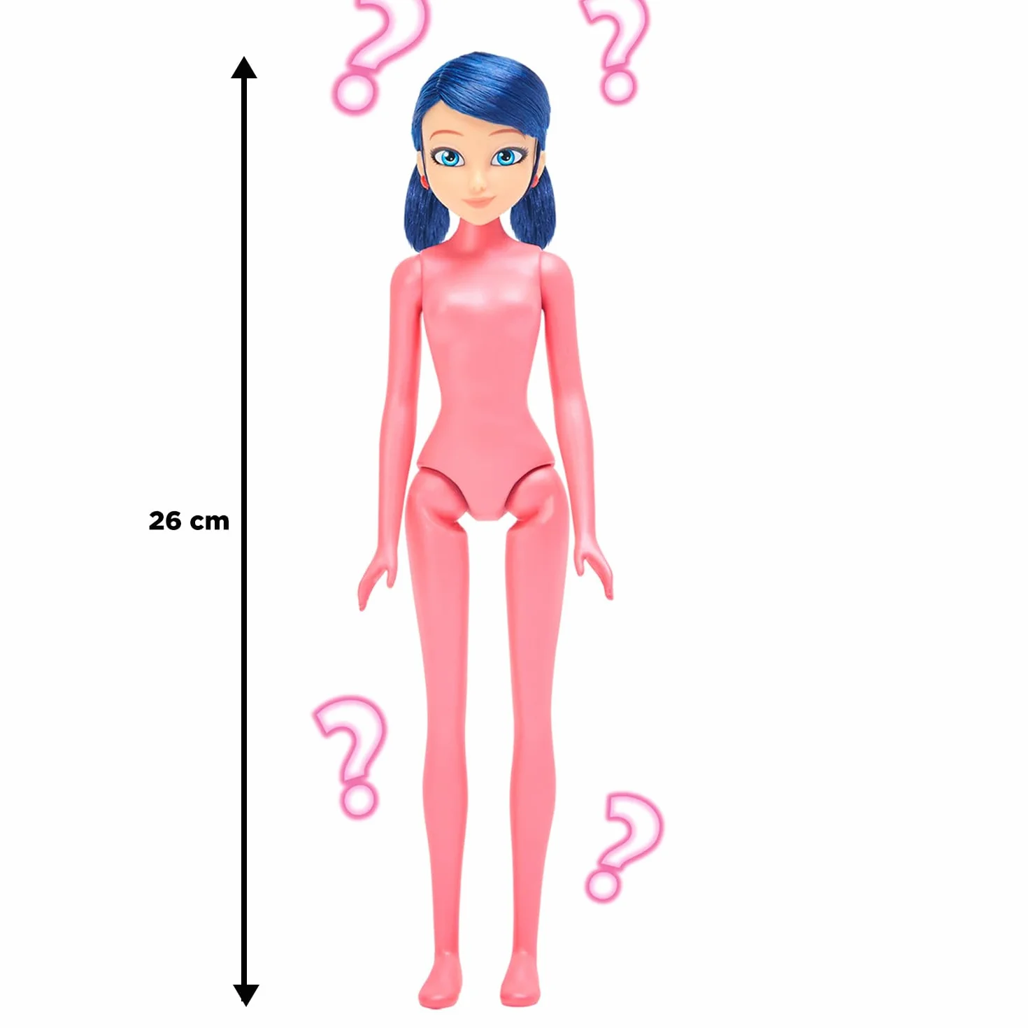 BANDAI - Cudowna biedronka - Marinette Color Change Surprise - Cudowna lalka przegubowa 26 cm + 3 niespodzianki - Lalka zmieniająca kolor - Model losowy - Zabawka dla dzieci 4 lata i więcej - P50390