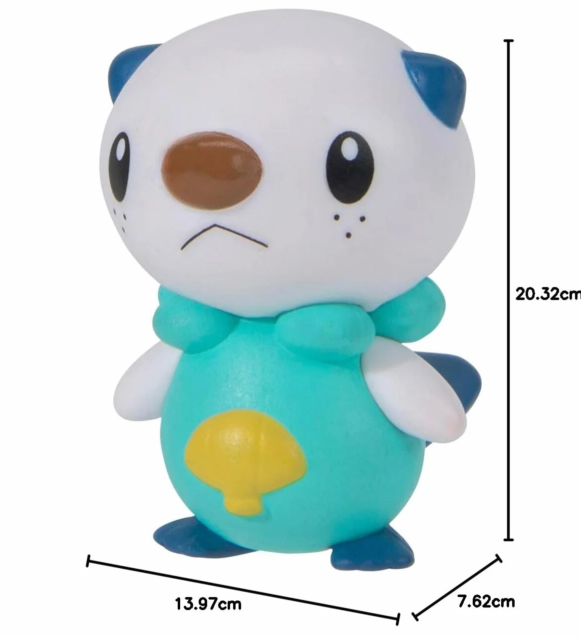 Pokémon PKW4158 - Clip 'N' Go Ottaro z piłką do nurkowania, oficjalny zestaw