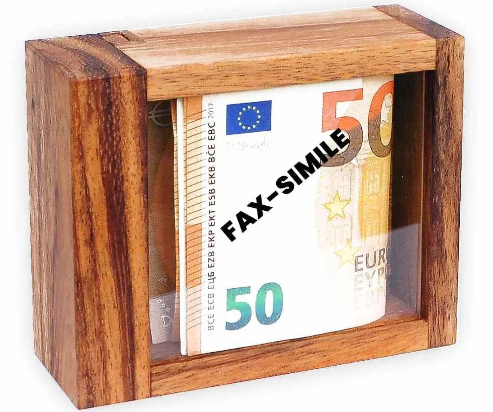 Gry LOGICA GIOCHI Art. Sejf z AstuHardlines XL - tajne pudełko - trudność 5/6 NIESAMOWITY - Drewniane puzzle