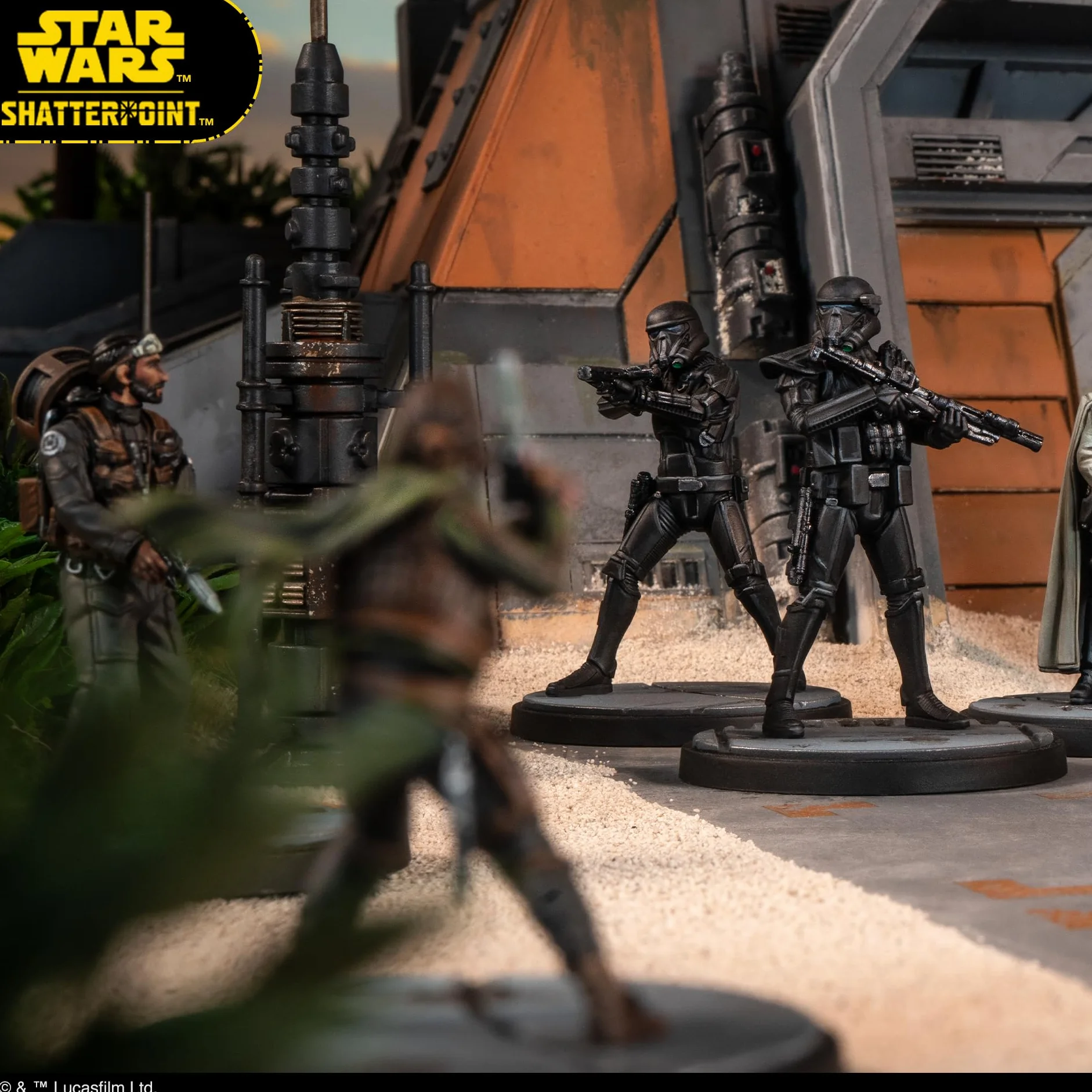 Atomic Mass Games | Star Wars Shatterpoint Deploy The Garrison Squad Pack | Miniatures Expansion Compatible With Star Wars Shatterpoint Skirmish Game | 2 Players | 90 Minutes