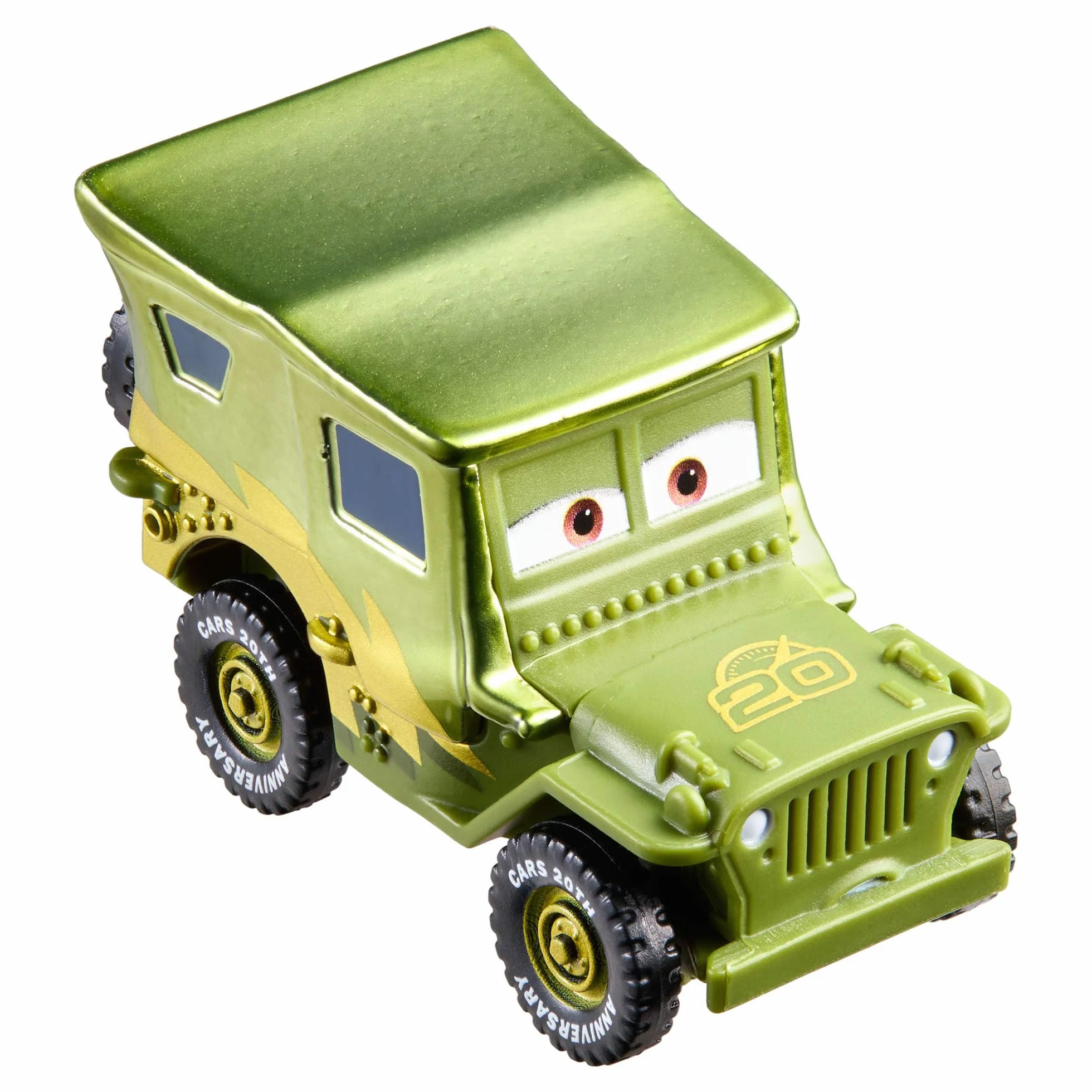Mattel Disney Pixar Cars Auta 20-lecie Samochody 5-pak Zestaw, Chłodnica Górska, ulubieńcy fanów z pierwszego filmu, autka zabawki dla dzieci 3+, JMJ85