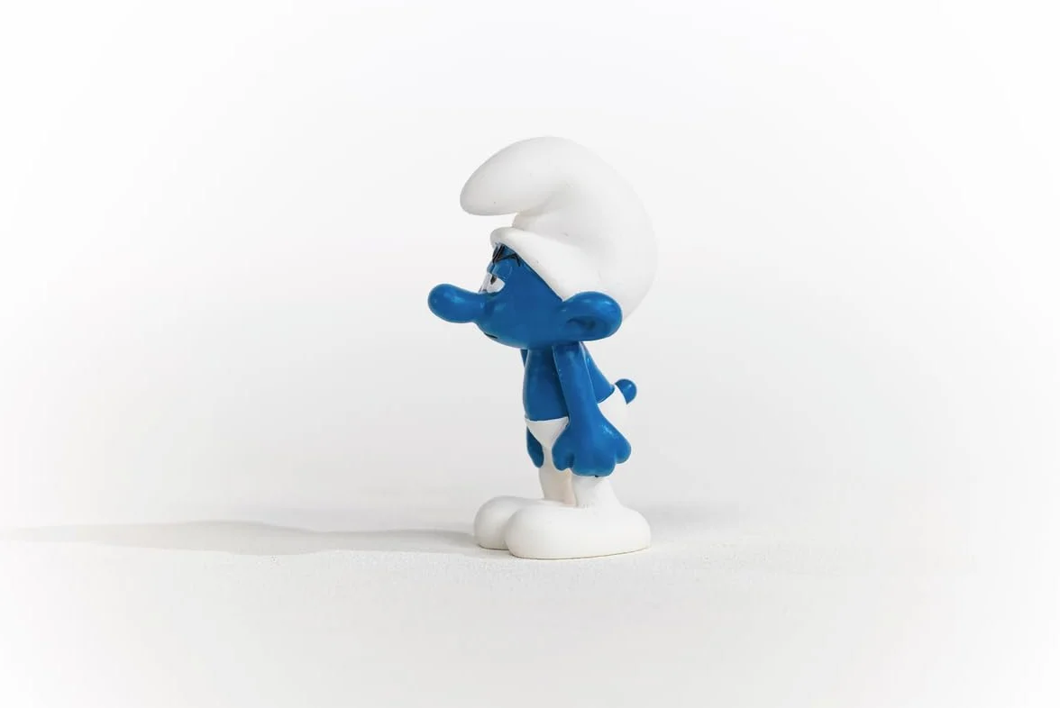 Schleich Smerfy 20836 Figurka Smerf Maruda Kolekcjonerska 3x3x5 cm