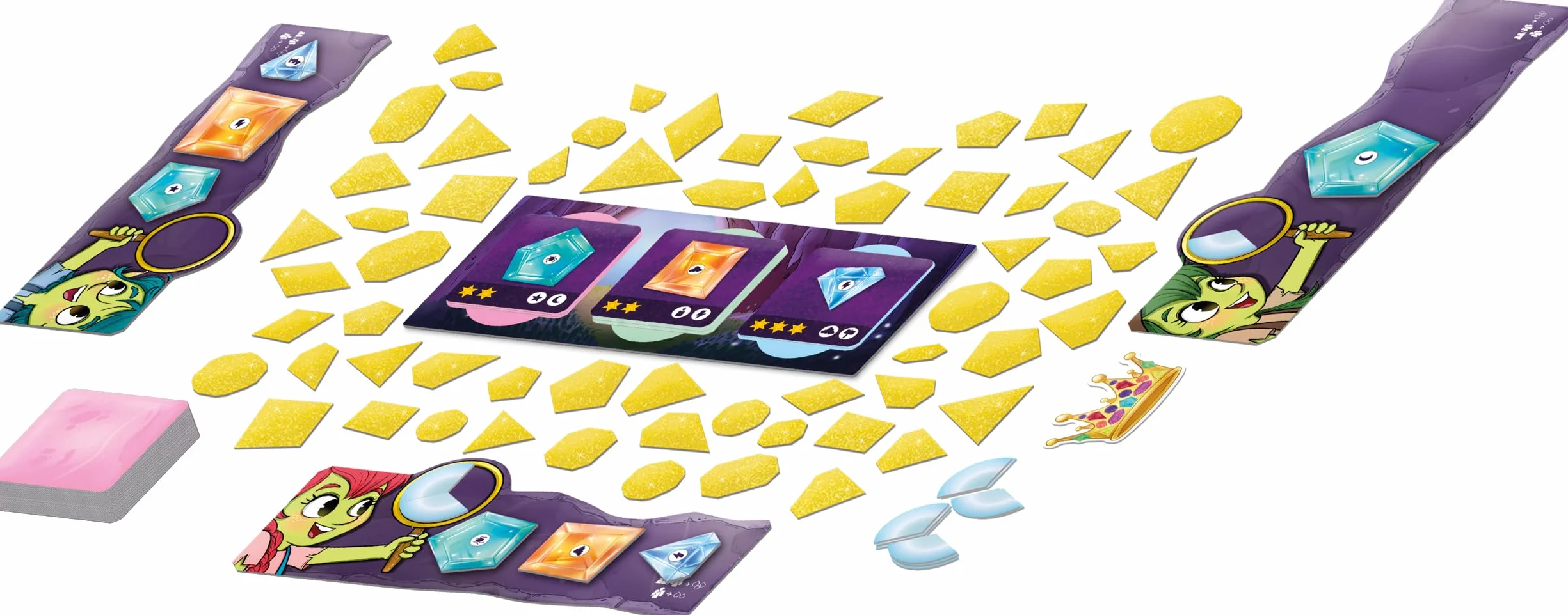 Schmidt Spiele 40656 duże małe kamienie szlachetne, dziecinnie proste